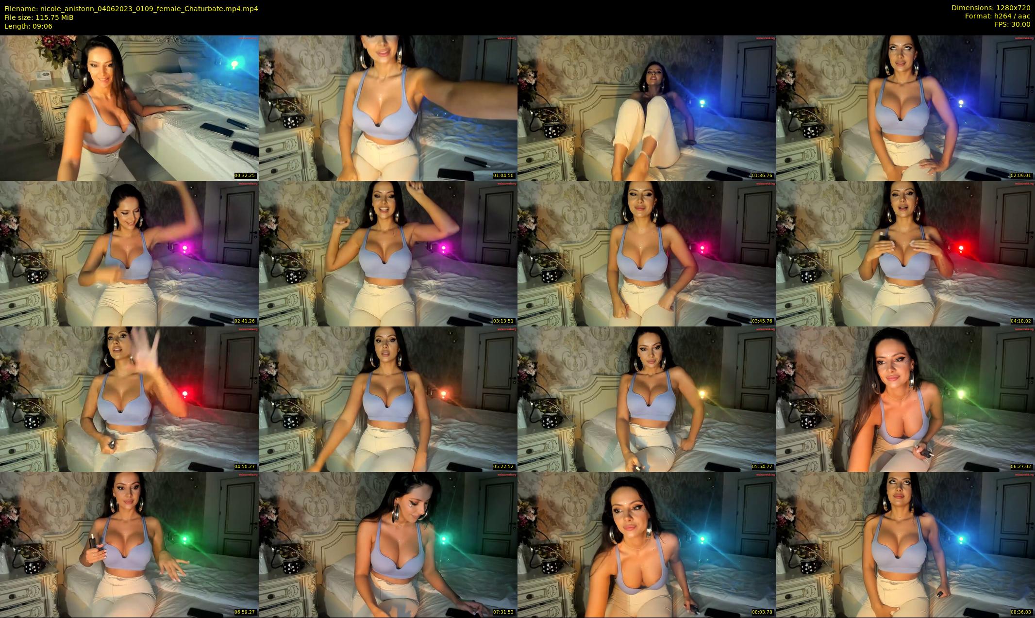 nicole_anistonn — 10 minute Chaturbate female cam show recording, 720p, Jun 4, 2023