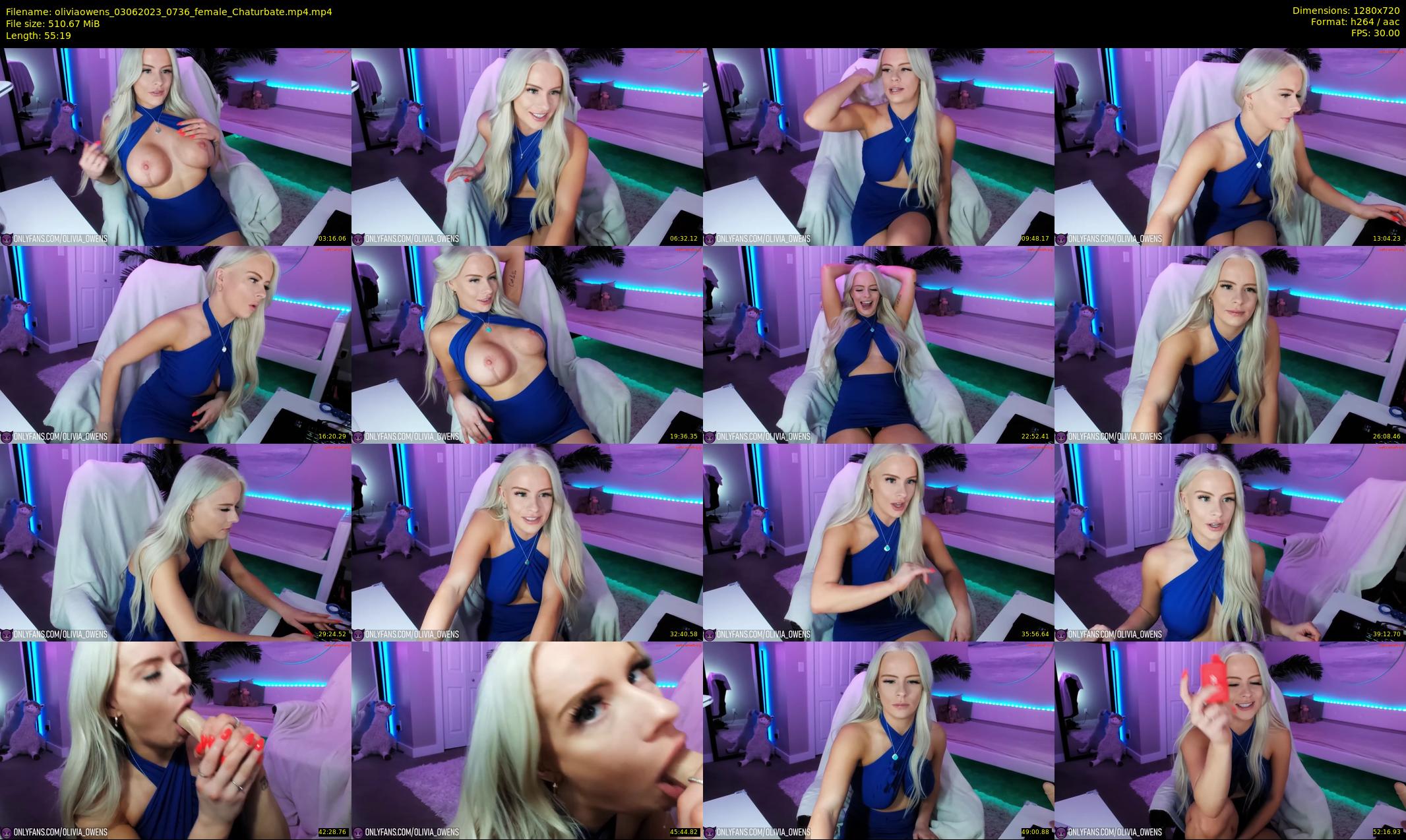 oliviaowens — 56 minute Chaturbate female cam show recording, 720p, Jun 3, 2023