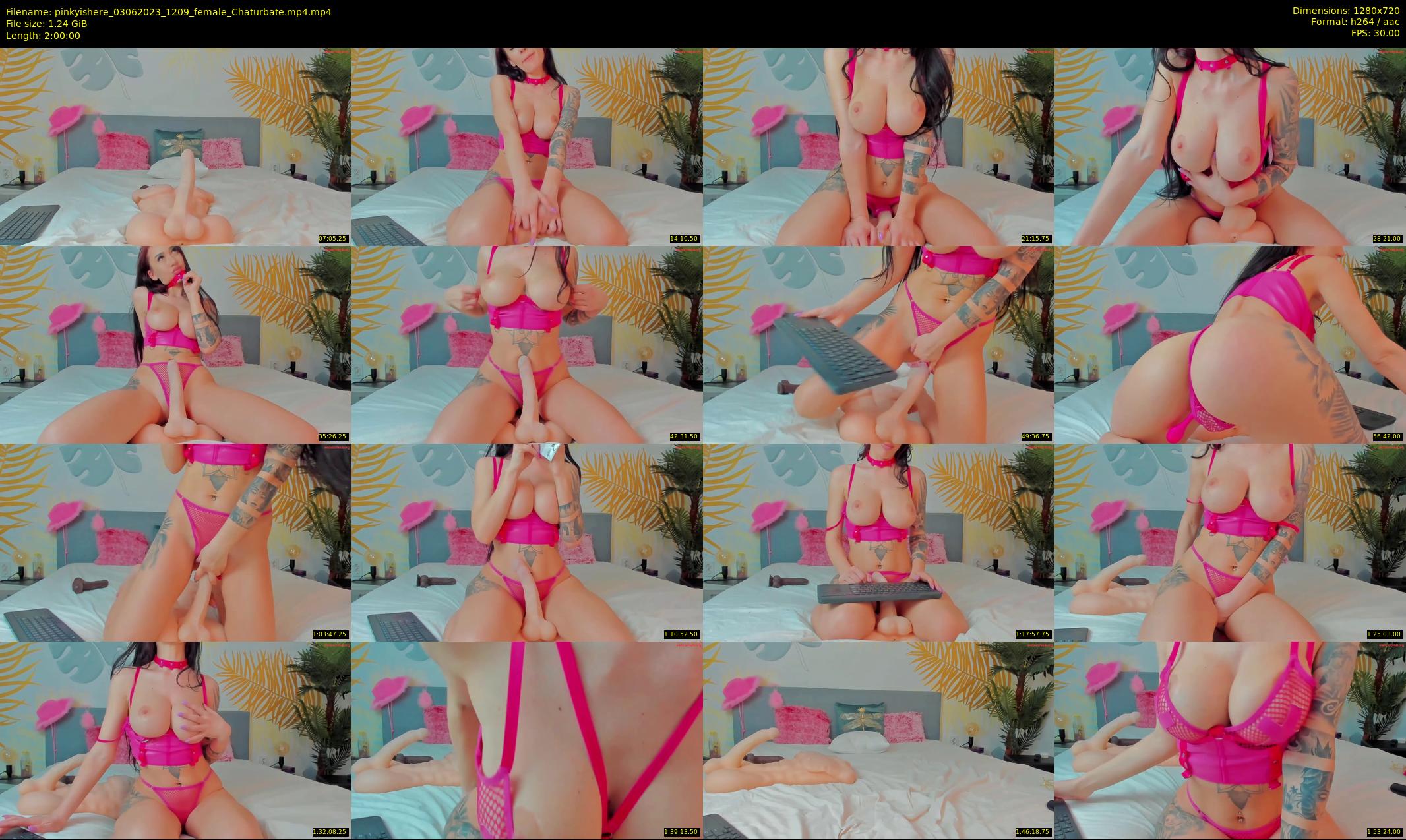 pinkyishere — 120 minute Chaturbate female cam show recording, 720p, Jun 3, 2023