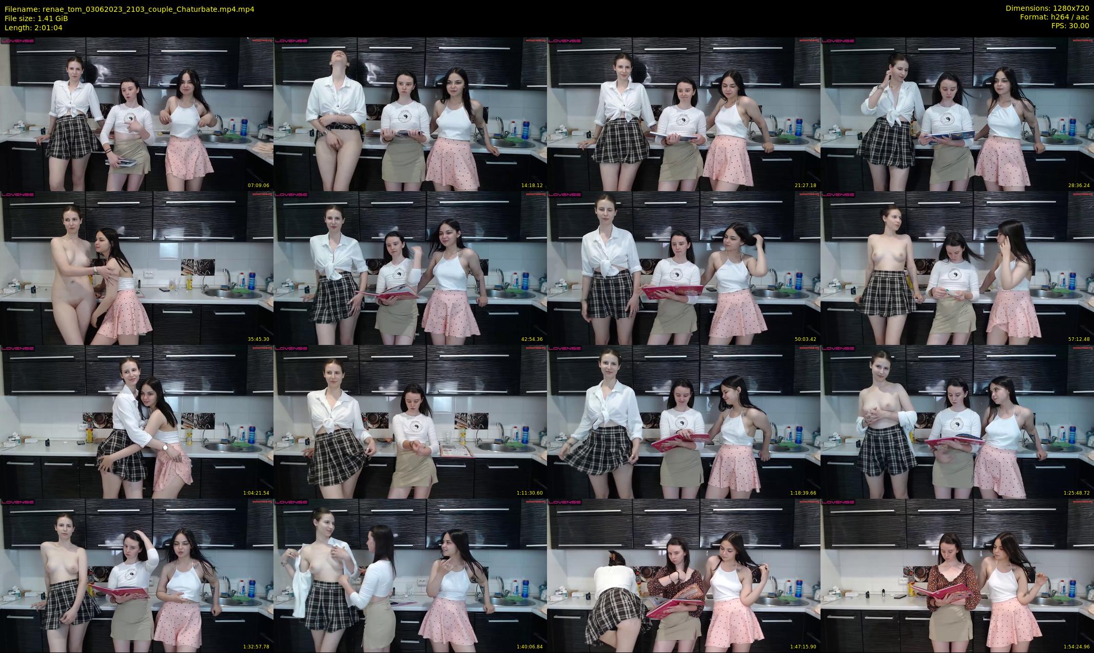 renae_tom — 122 minute Chaturbate couple cam show recording, 720p, Jun 3, 2023