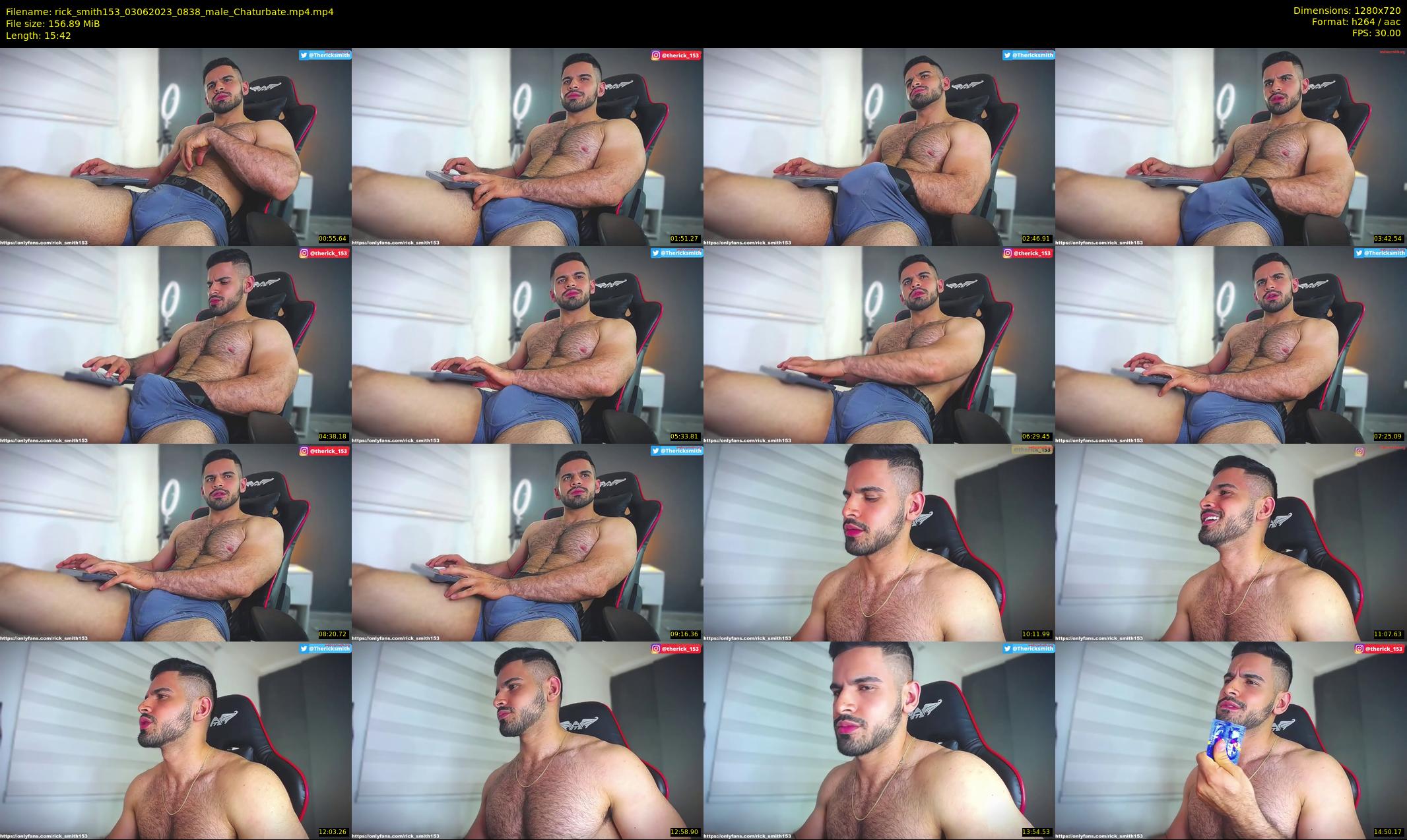 rick_smith153 — 16 minute Chaturbate male cam show recording, 720p, Jun 3, 2023