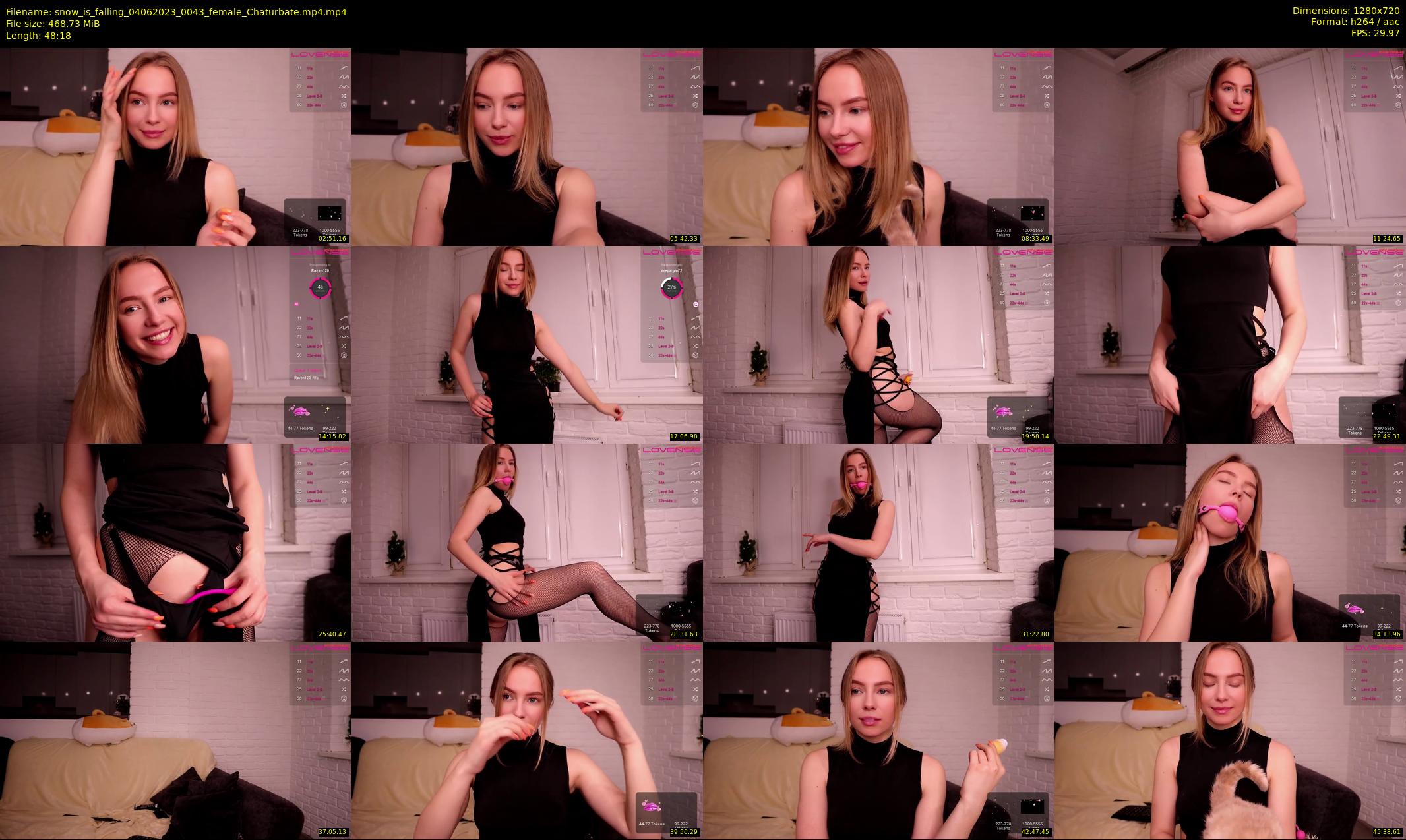 snow_is_falling — 49 minute Chaturbate female cam show recording, 720p, Jun 4, 2023