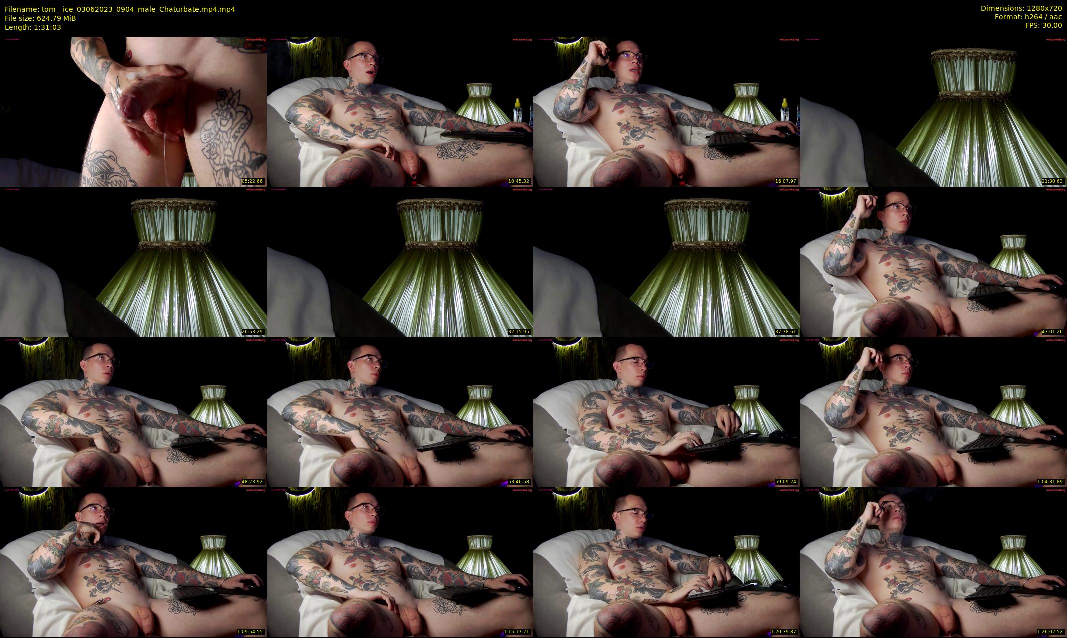 tom__ice — 92 minute Chaturbate male cam show recording, 720p, Jun 3, 2023