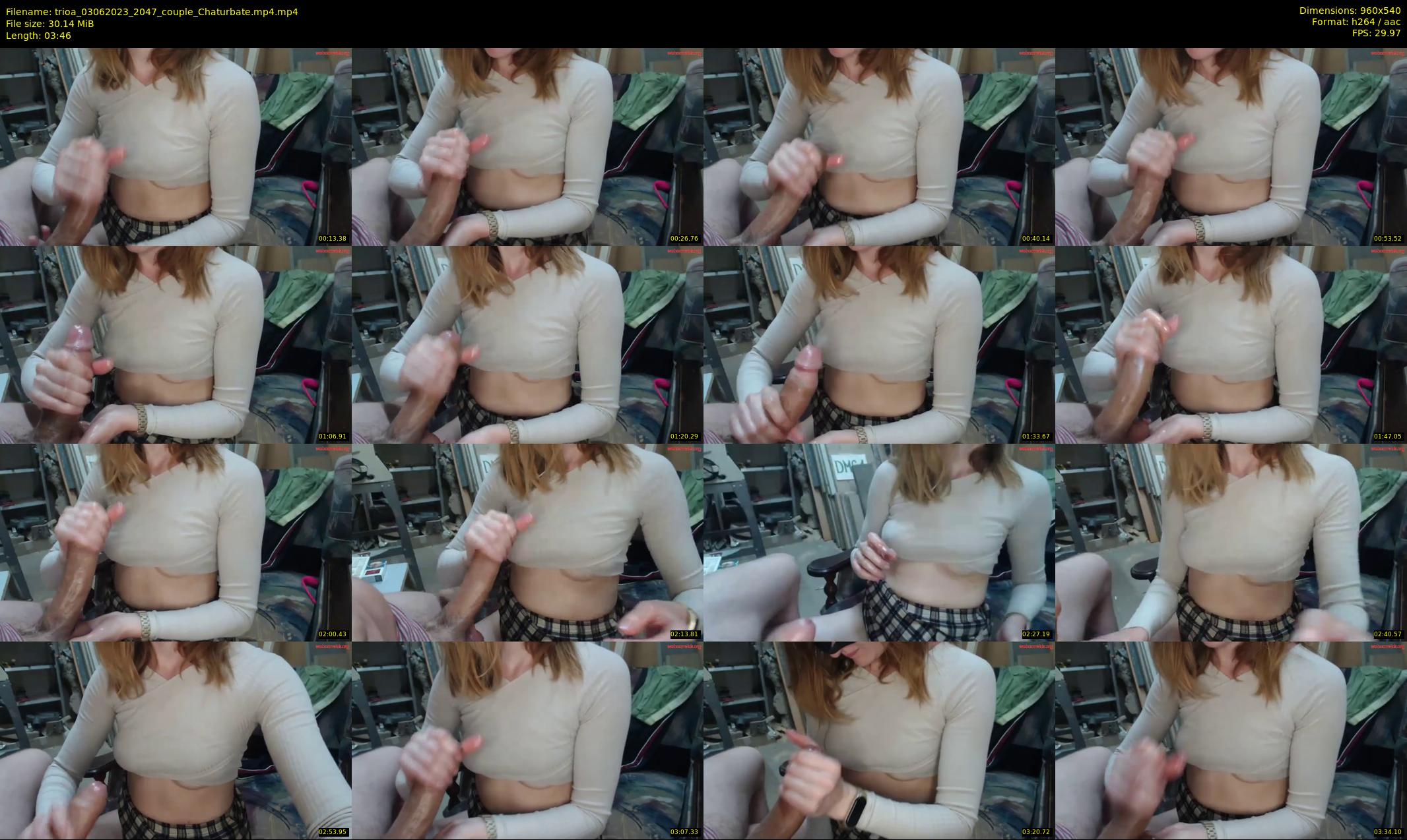 trioa — 4 minute Chaturbate couple cam show recording, 480p, Jun 3, 2023