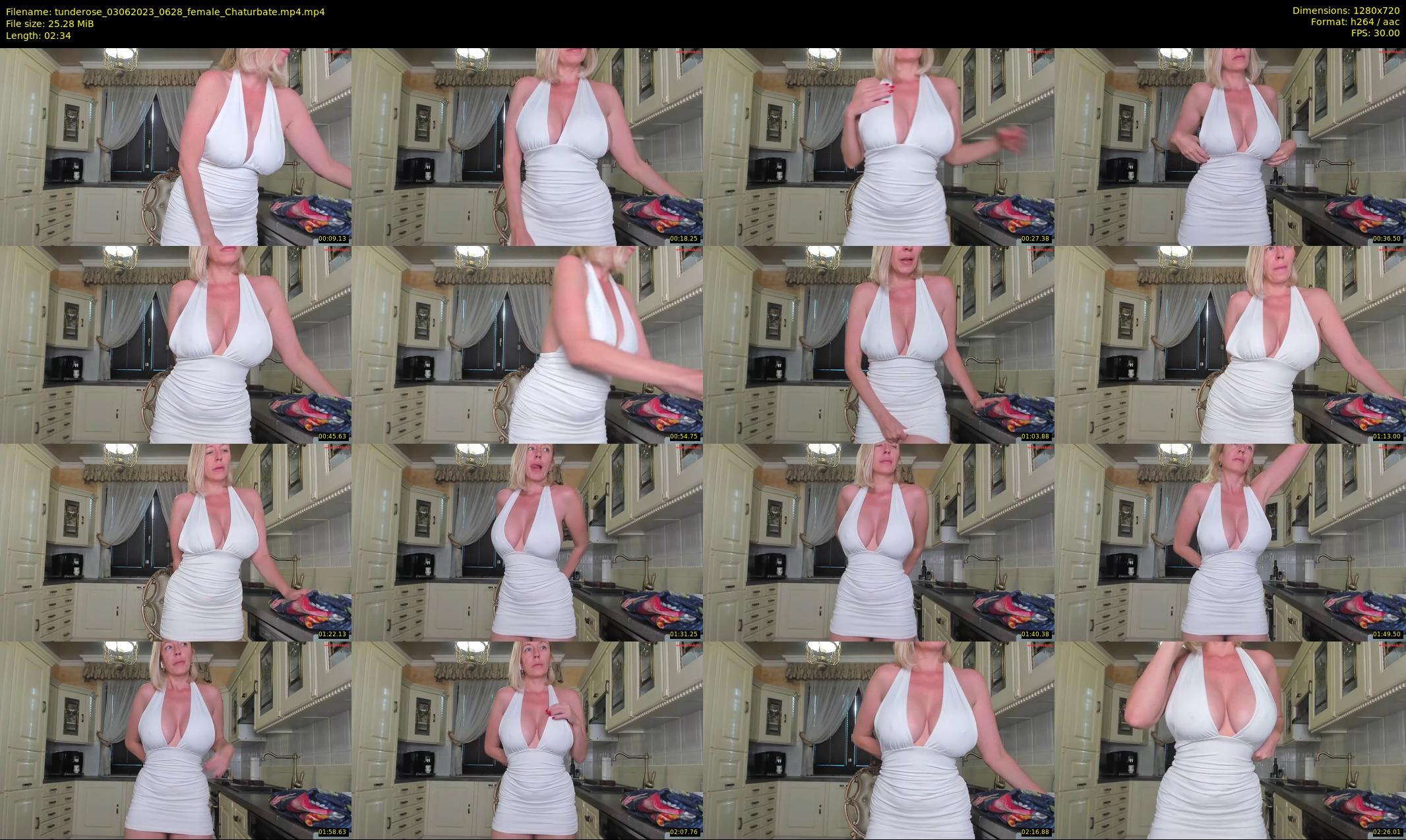 tunderose — 3 minute Chaturbate female cam show recording, 720p, Jun 3, 2023