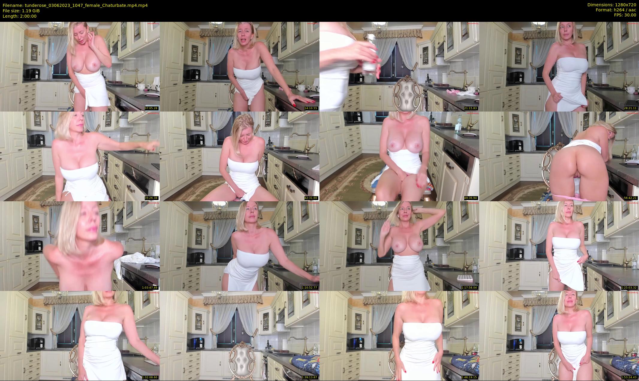 tunderose — 120 minute Chaturbate female cam show recording, 720p, Jun 3, 2023