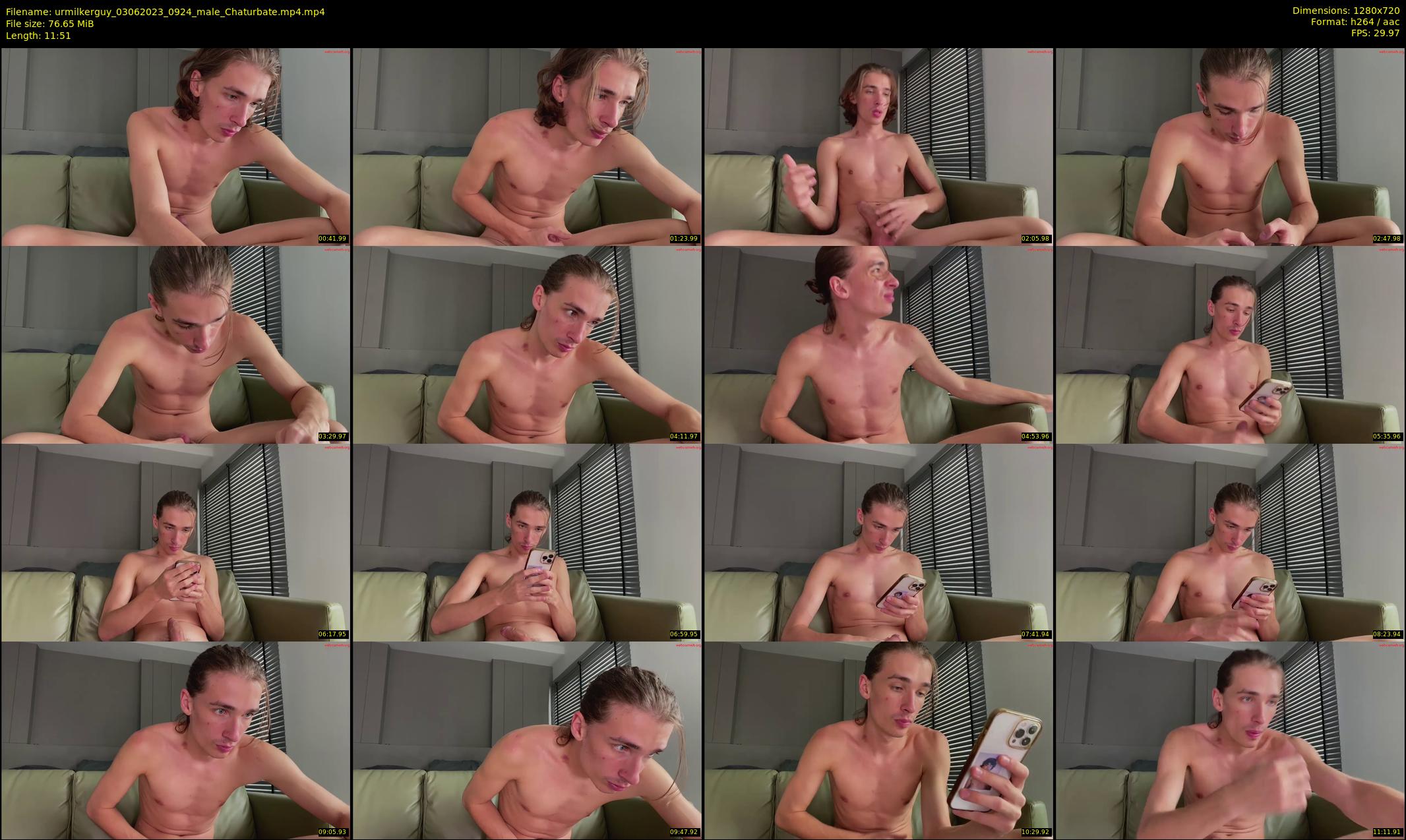 urmilkerguy — 12 minute Chaturbate male cam show recording, 720p, Jun 3, 2023