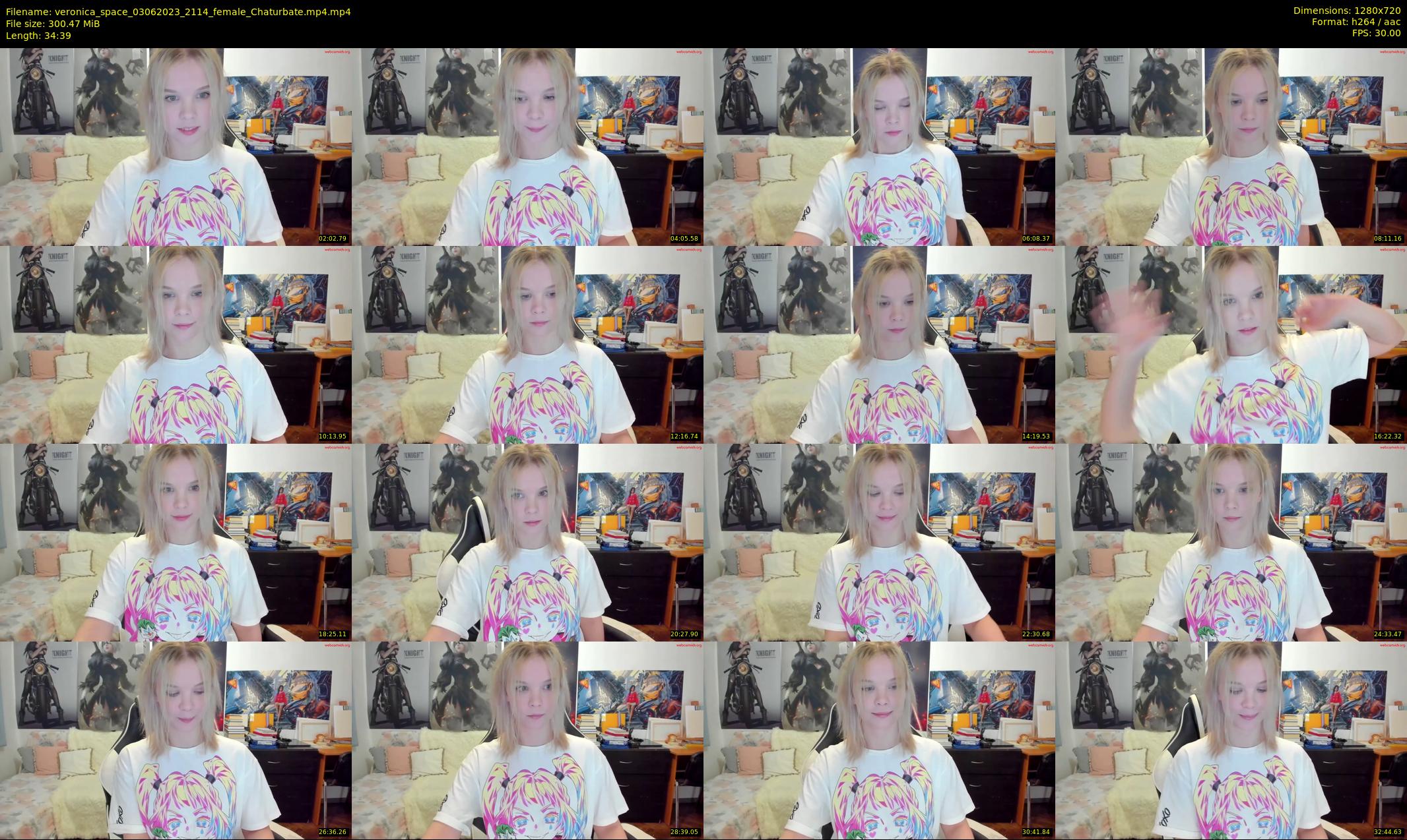 veronica_space — 35 minute Chaturbate female cam show recording, 720p, Jun 3, 2023