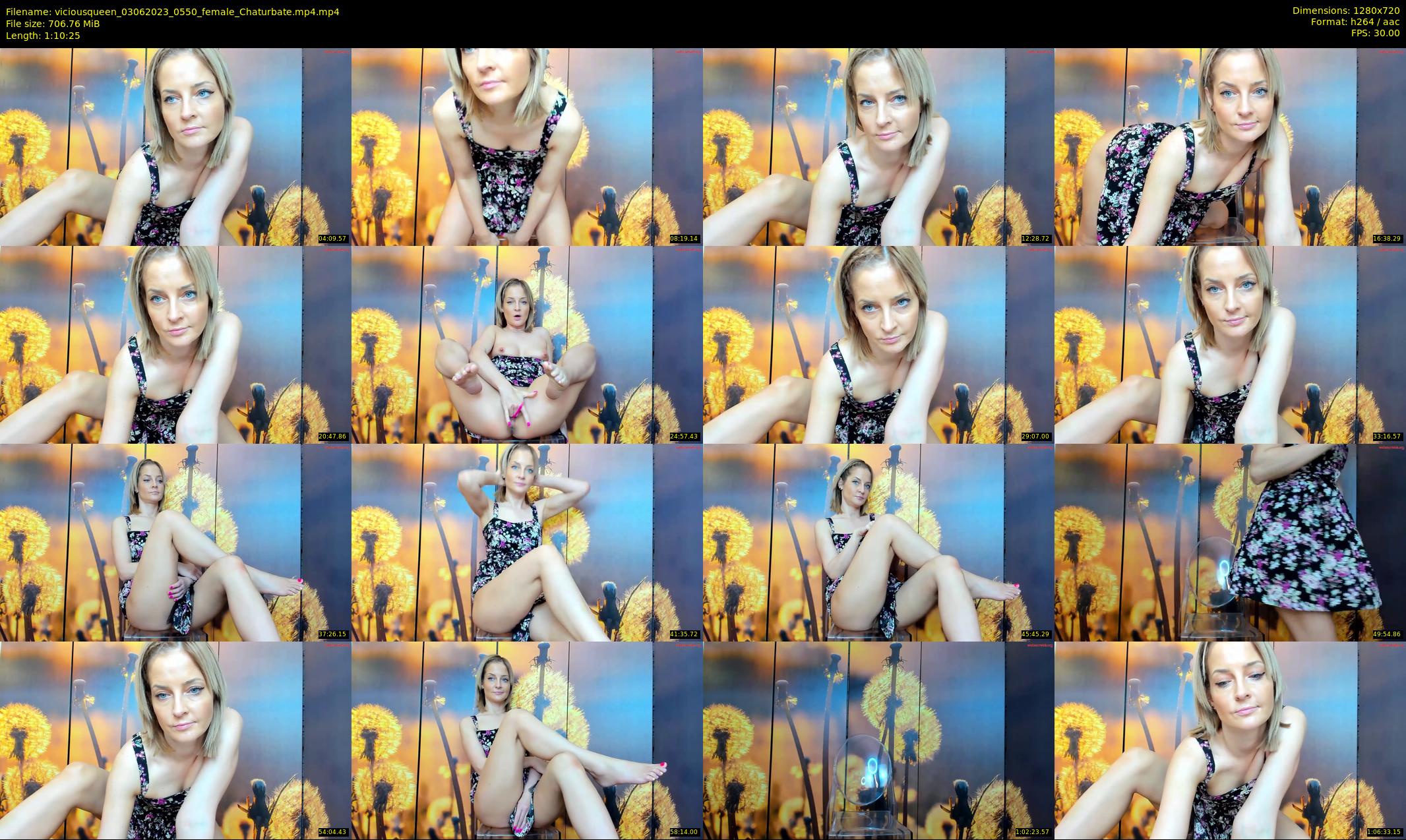 viciousqueen — 71 minute Chaturbate female cam show recording, 720p, Jun 3, 2023