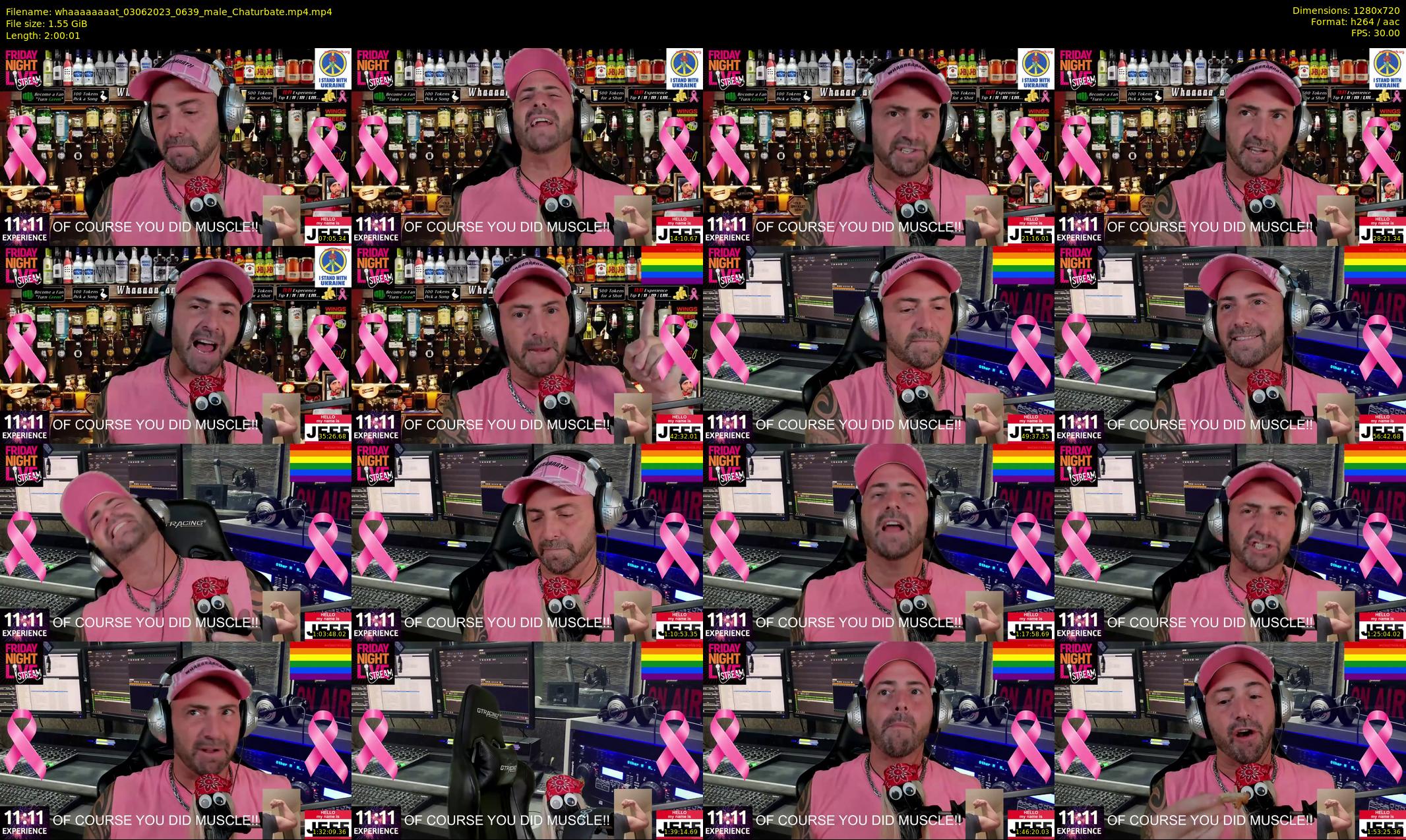 whaaaaaaaat — 121 minute Chaturbate couple cam show recording, 720p, Jun 3, 2023