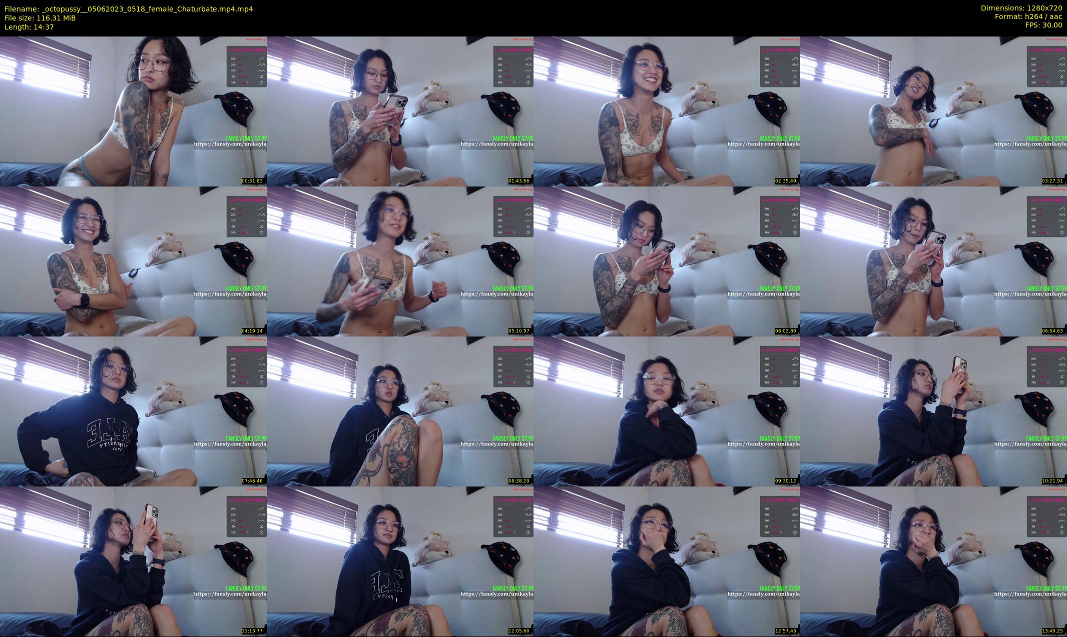 _octopussy_ — 15 minute Chaturbate female cam show recording, 720p, Jun 5, 2023