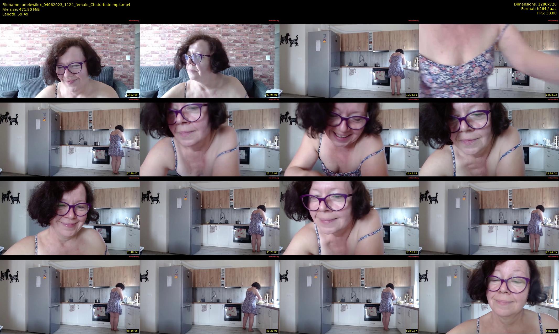 adelewildx — 60 minute Chaturbate female cam show recording, 720p, Jun 4, 2023