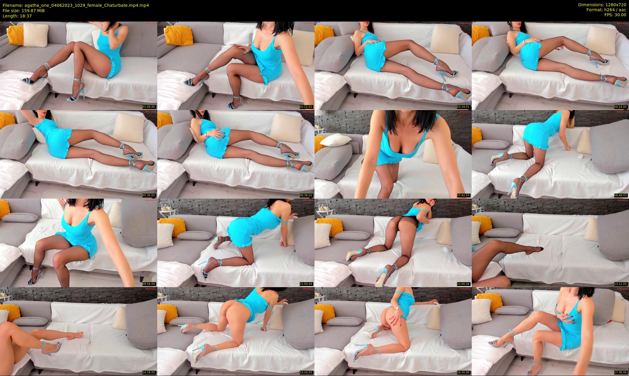 agatha_one — 19 minute Chaturbate female cam show recording, 720p, Jun 4, 2023