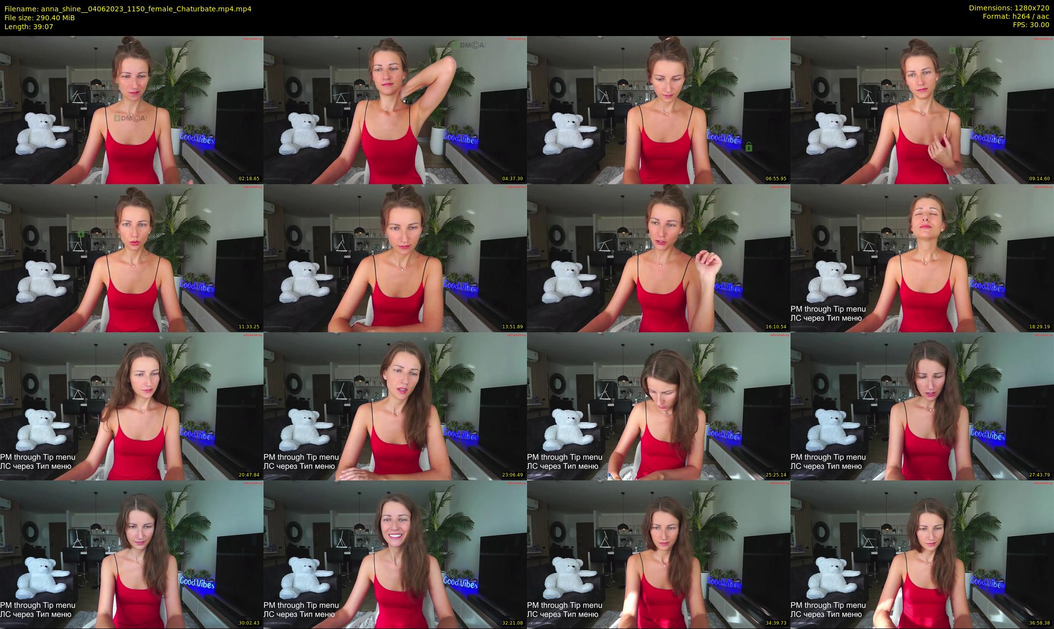 anna_shine_ — 40 minute Chaturbate female cam show recording, 720p, Jun 4, 2023