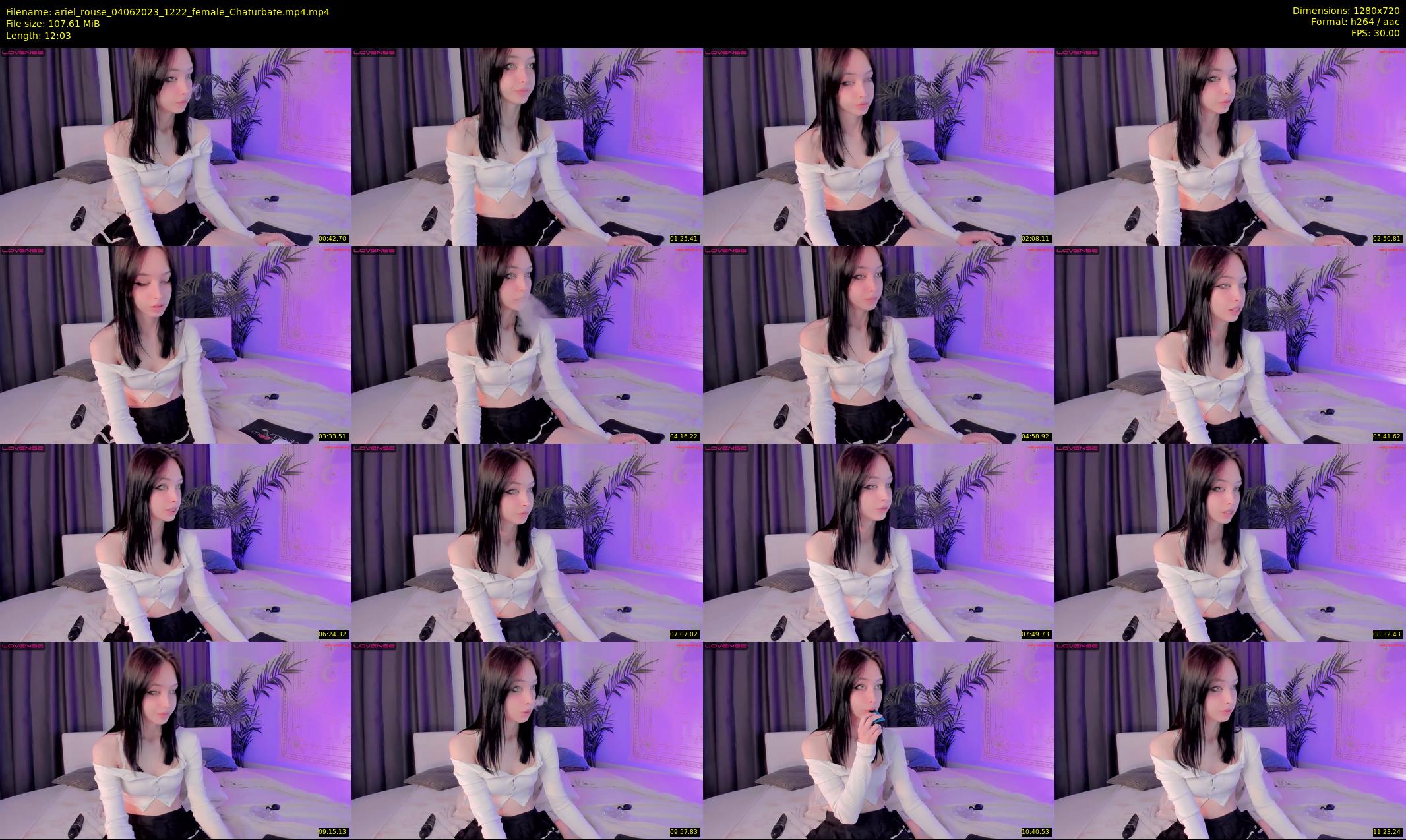ariel_rouse — 13 minute Chaturbate female cam show recording, 720p, Jun 4, 2023