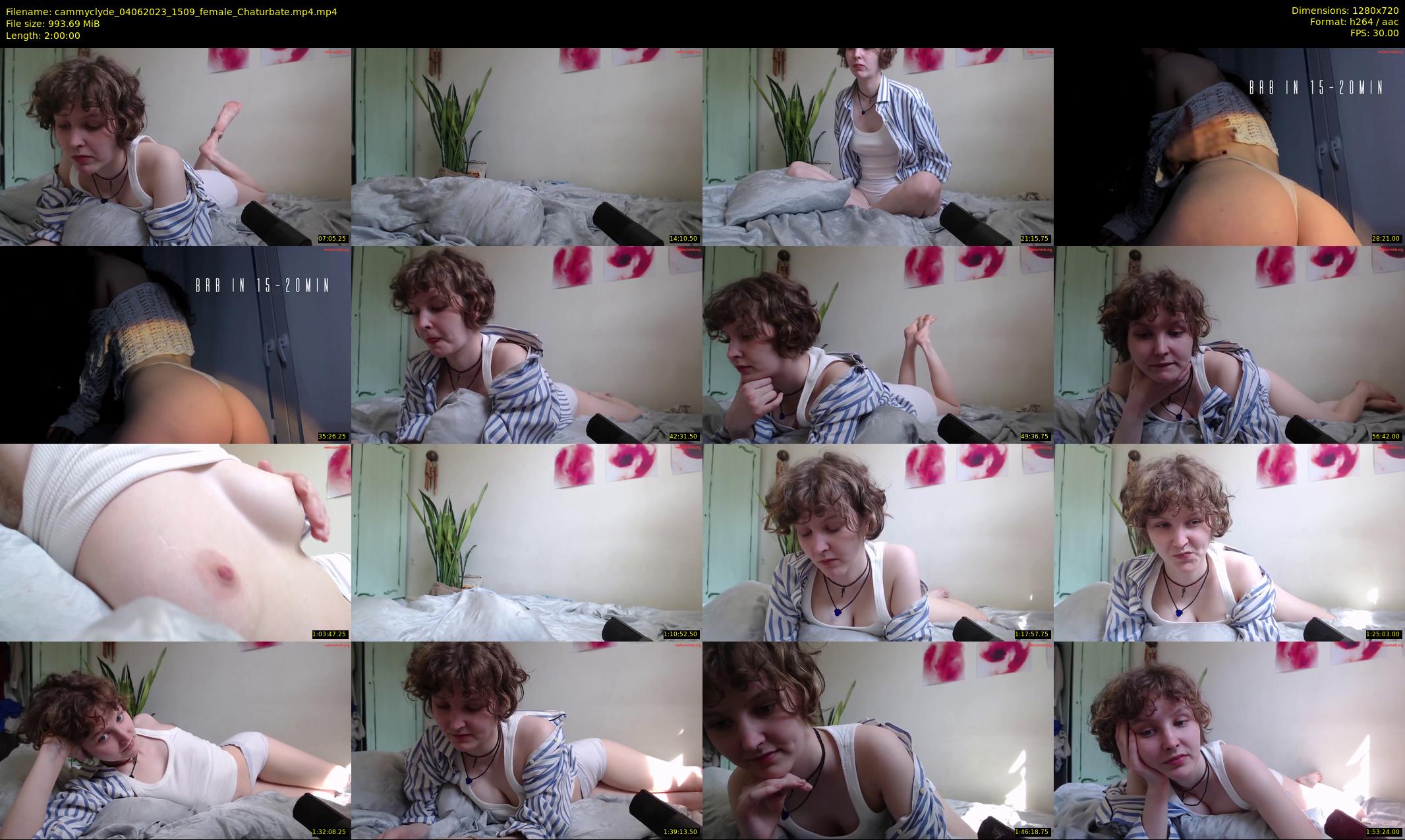 cammyclyde — 120 minute Chaturbate female cam show recording, 720p, Jun 4, 2023