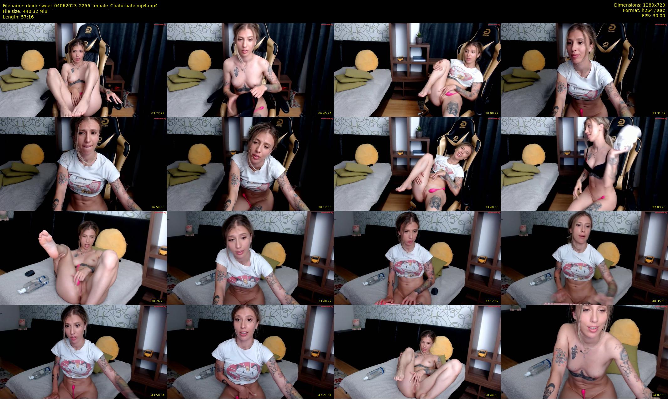 deidi_sweet — 58 minute Chaturbate female cam show recording, 720p, Jun 4, 2023