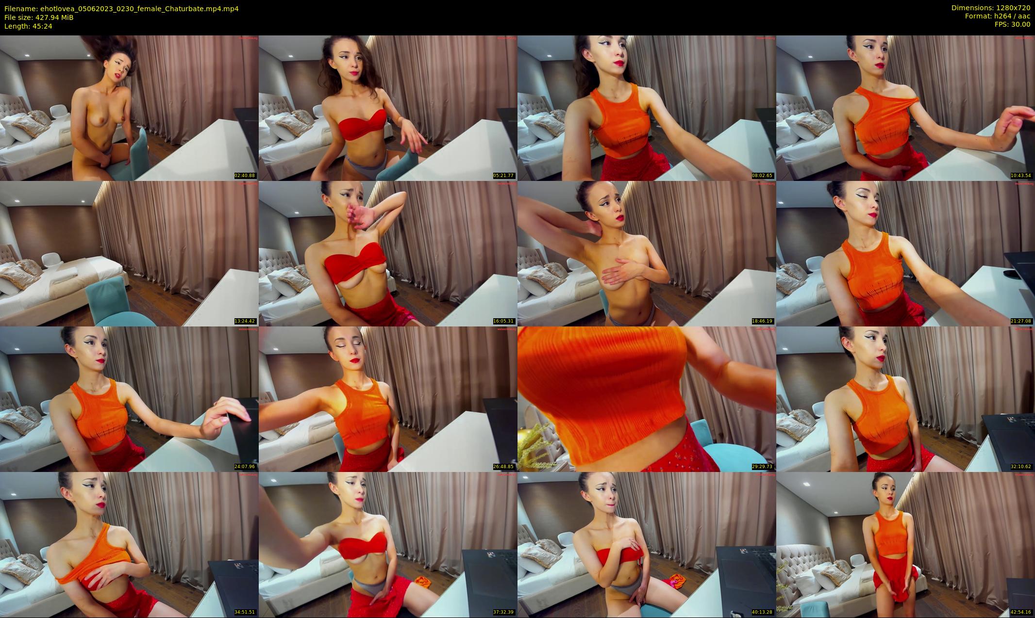 ehotlovea — 46 minute Chaturbate female cam show recording, 720p, Jun 5, 2023