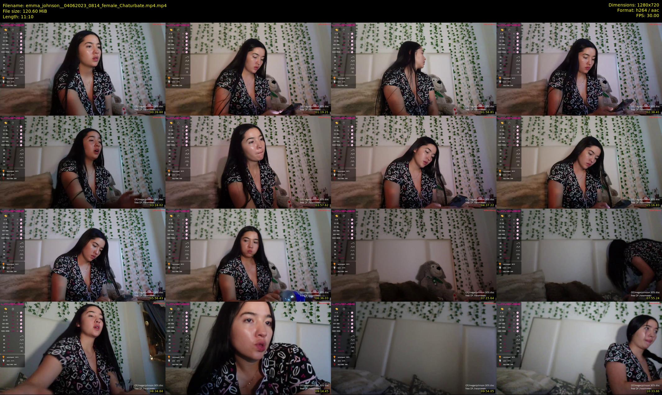 emma_johnson_ — 12 minute Chaturbate female cam show recording, 720p, Jun 4, 2023