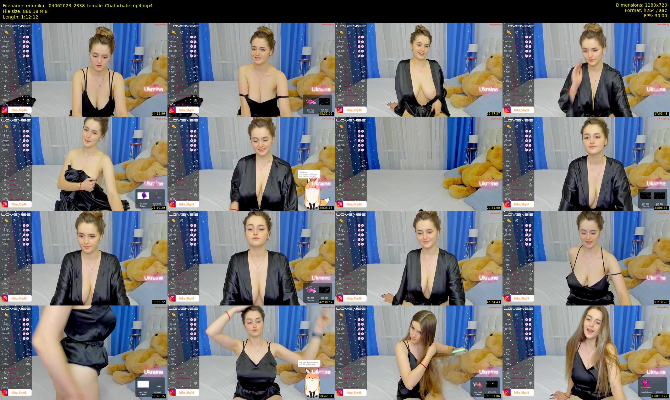 emmika_ — 73 minute Chaturbate female cam show recording, 720p, Jun 4, 2023