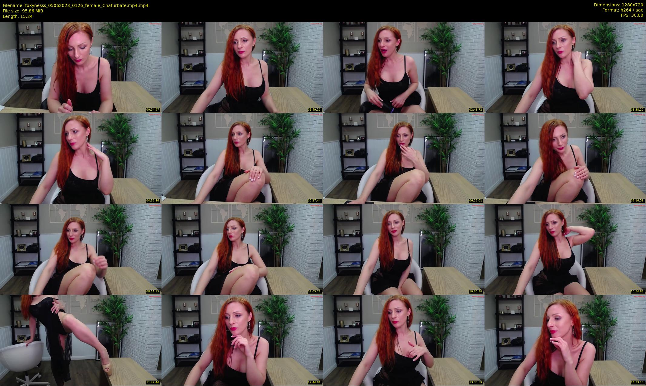 foxynesss — 16 minute Chaturbate female cam show recording, 720p, Jun 5, 2023