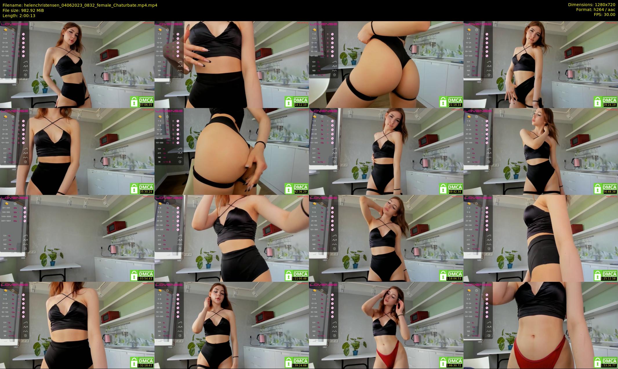helenchristensen — 121 minute Chaturbate female cam show recording, 720p, Jun 4, 2023