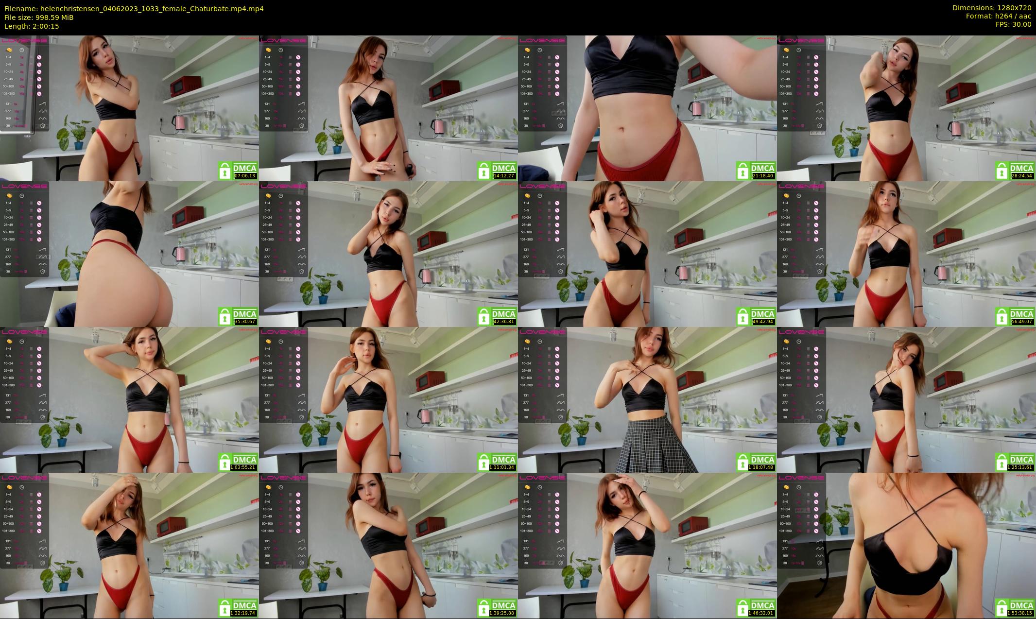 helenchristensen — 121 minute Chaturbate female cam show recording, 720p, Jun 4, 2023