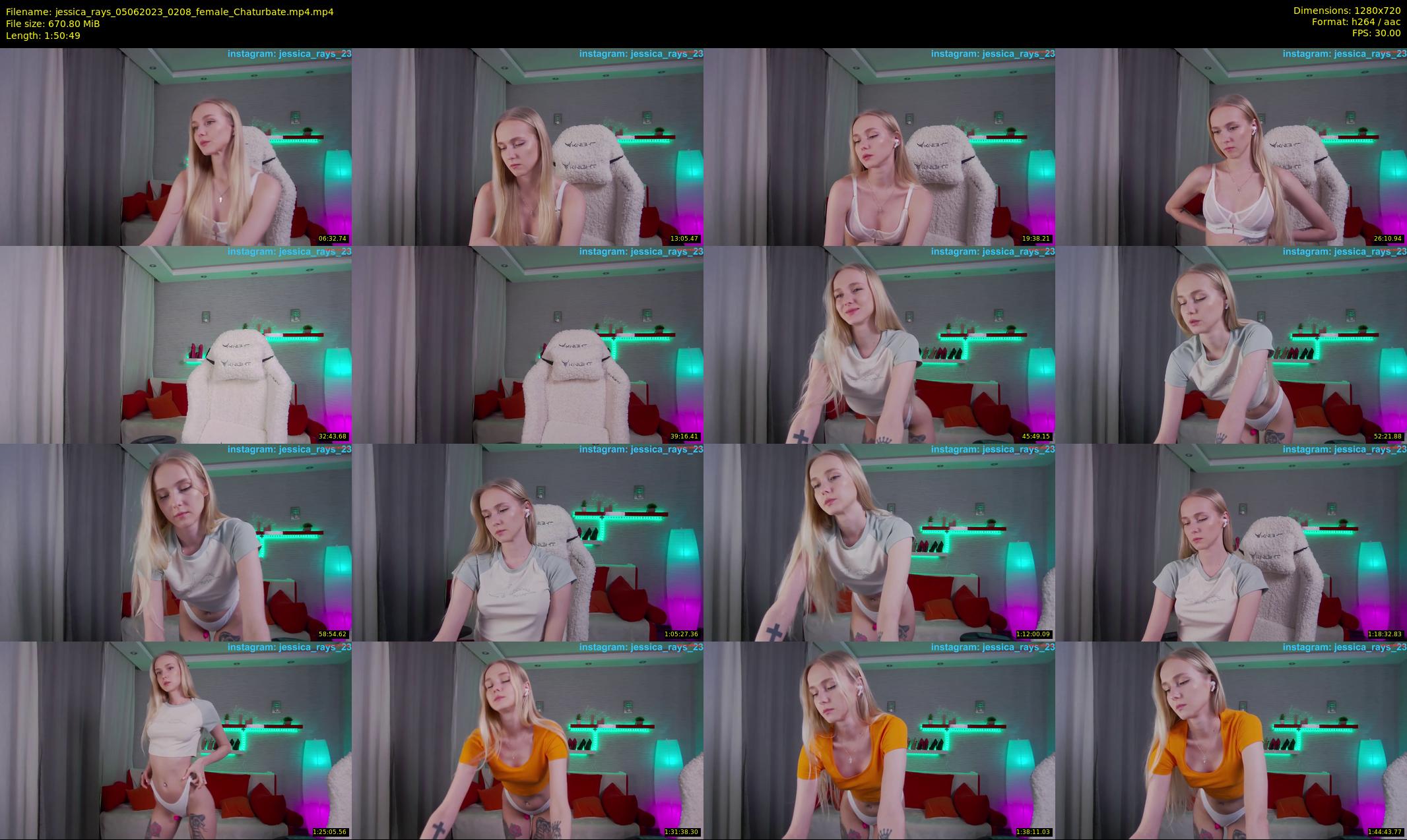 jessica_rays — 111 minute Chaturbate couple cam show recording, 720p, Jun 5, 2023