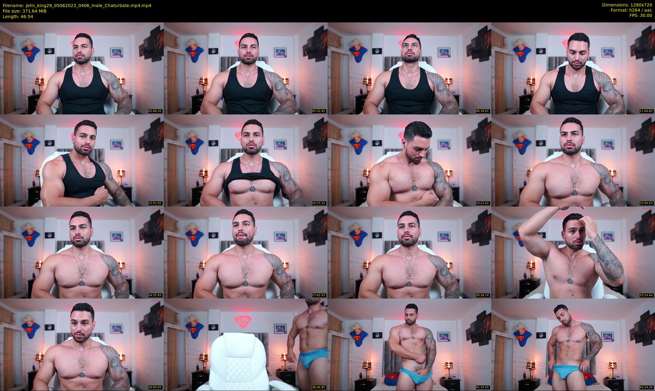 john_king29 — 47 minute Chaturbate male cam show recording, 720p, Jun 5, 2023