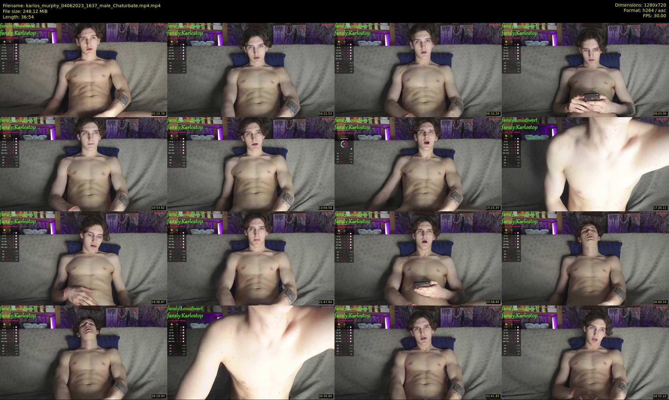 karlos_murphy — 37 minute Chaturbate male cam show recording, 720p, Jun 4, 2023