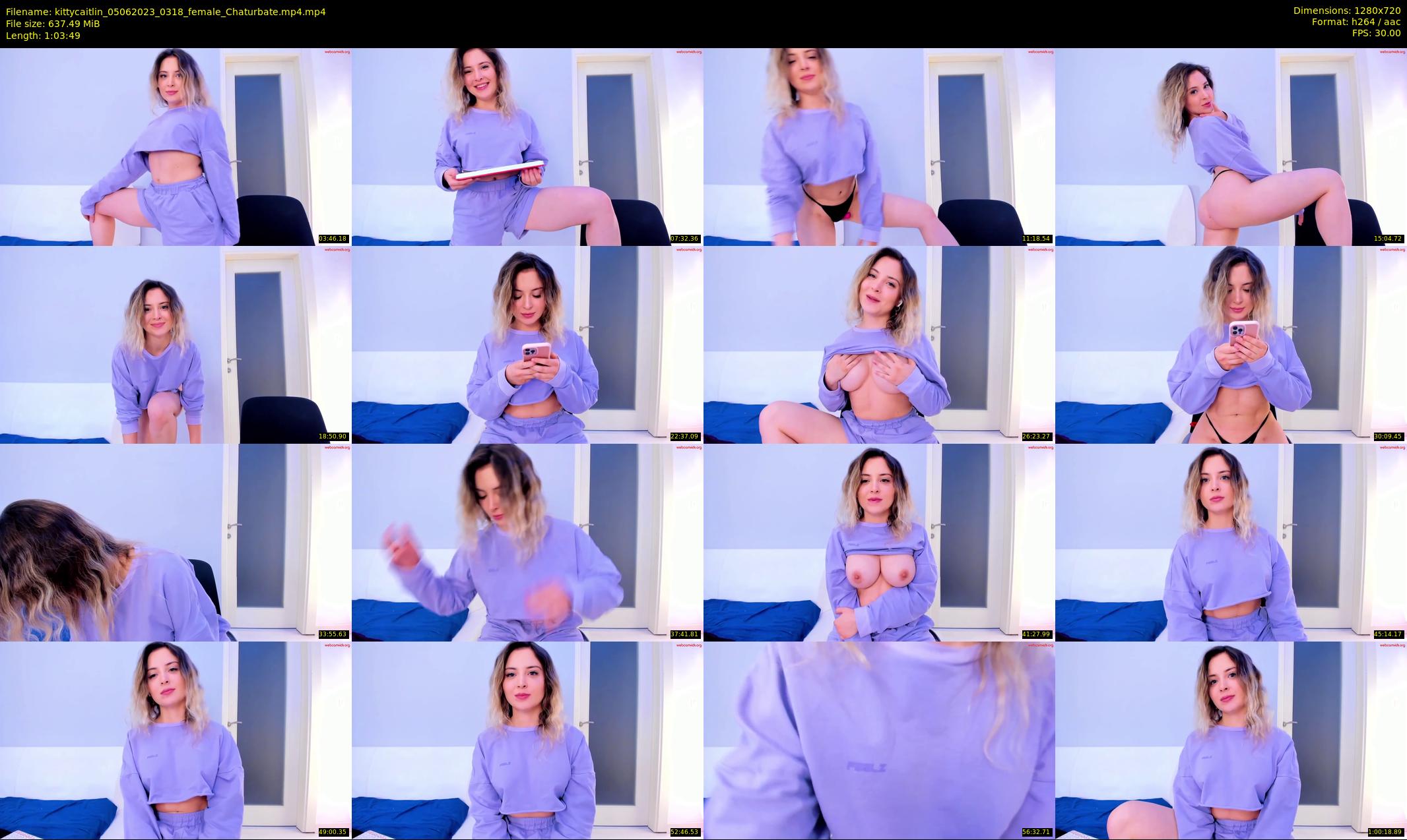 kittycaitlin — 64 minute Chaturbate female cam show recording, 720p, Jun 5, 2023