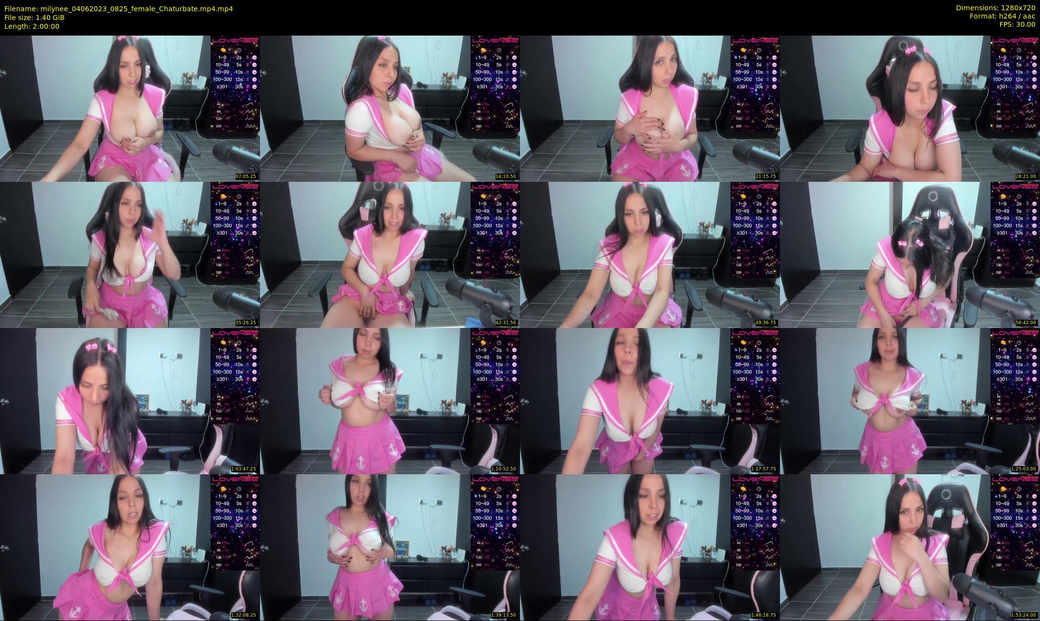 milynee — 120 minute Chaturbate female cam show recording, 720p, Jun 4, 2023