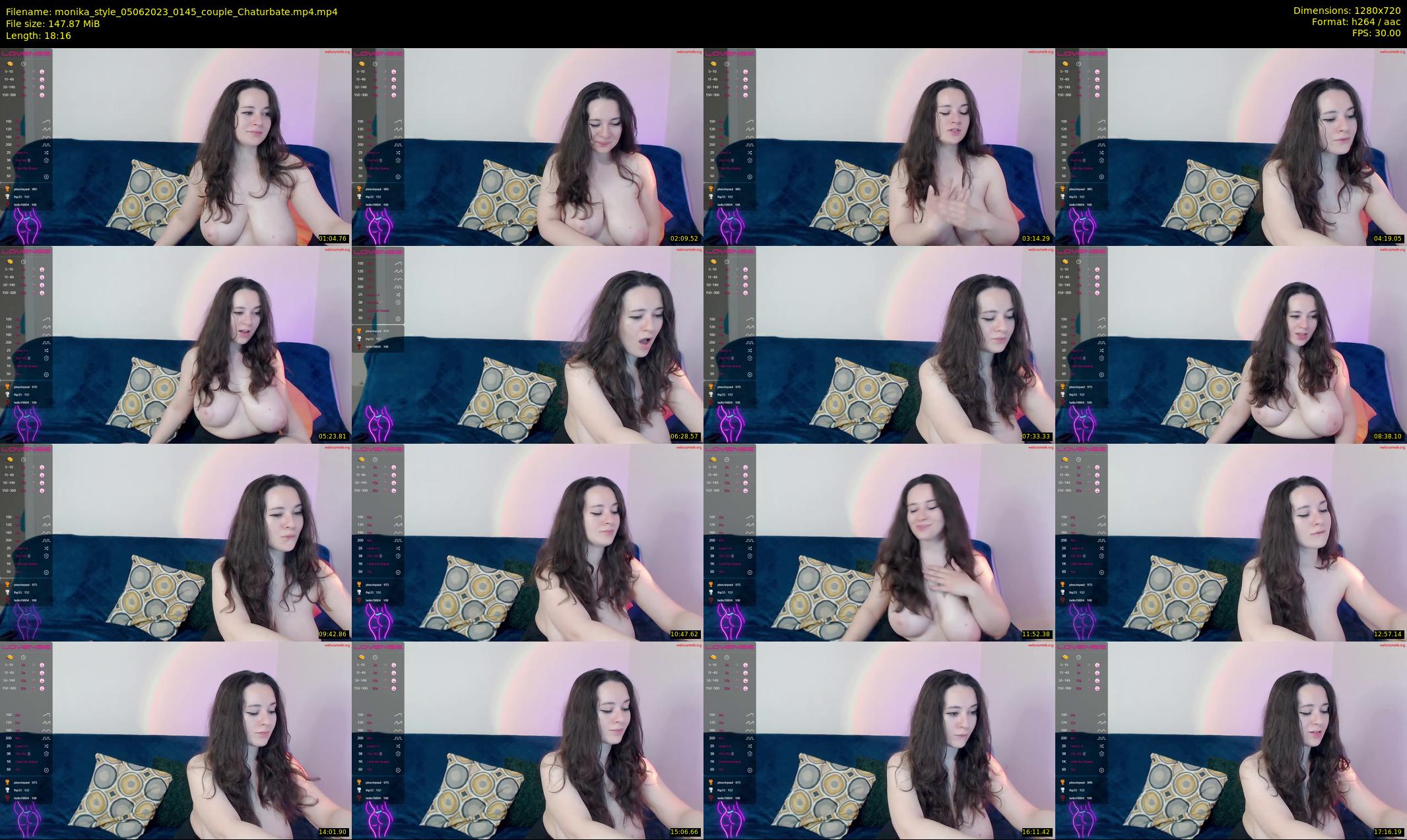 monika_style — 19 minute Chaturbate female cam show recording, 720p, Jun 5, 2023