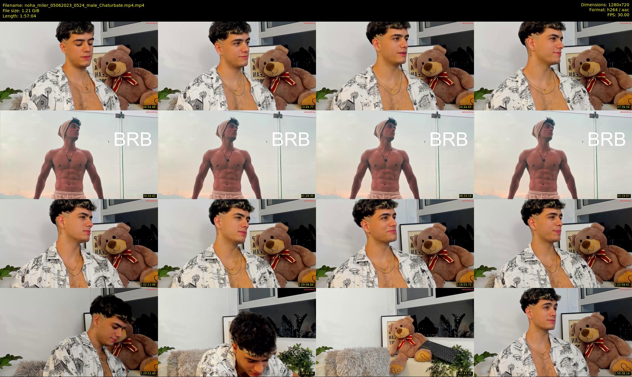 noha_miler — 118 minute Chaturbate male cam show recording, 720p, Jun 5, 2023