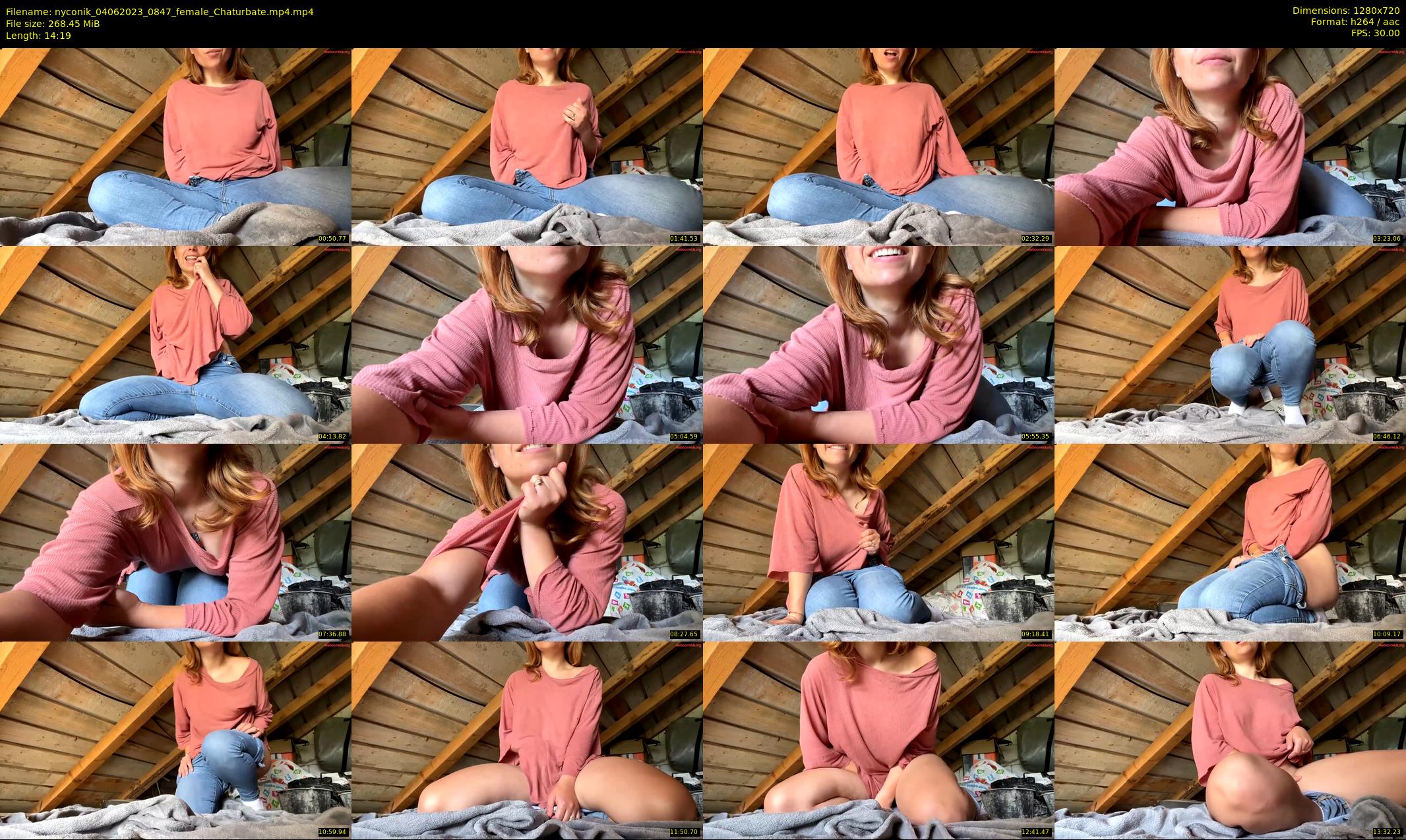 nyconik — 15 minute Chaturbate female cam show recording, 720p, Jun 4, 2023