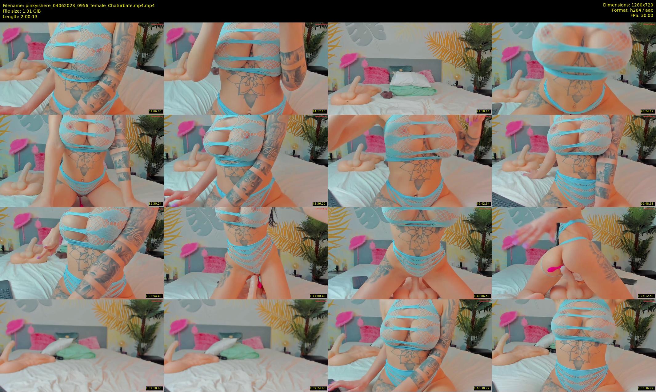 pinkyishere — 121 minute Chaturbate female cam show recording, 720p, Jun 4, 2023