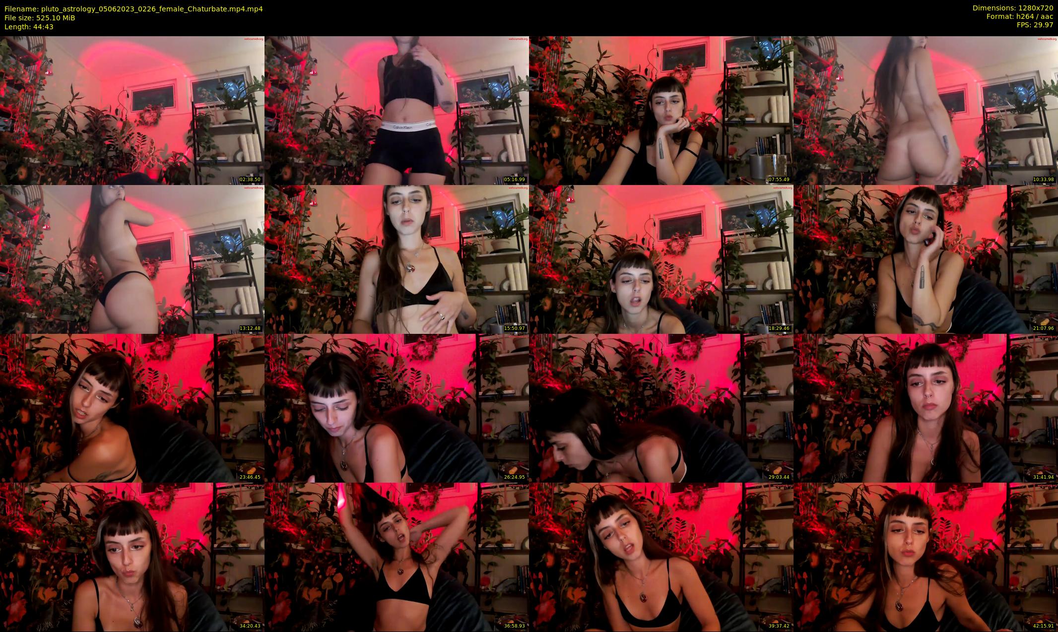pluto_astrology — 45 minute Chaturbate female cam show recording, 720p, Jun 5, 2023