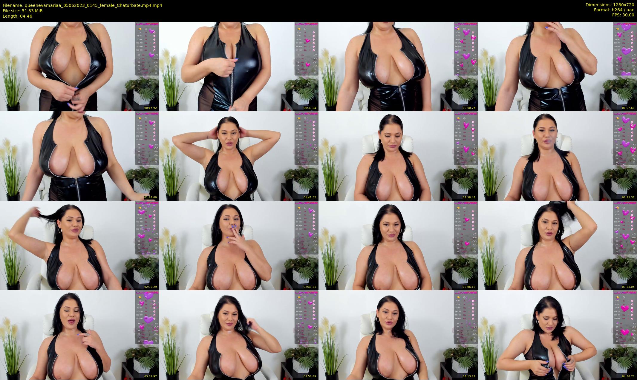 queenevamariaa — 5 minute Chaturbate female cam show recording, 720p, Jun 5, 2023