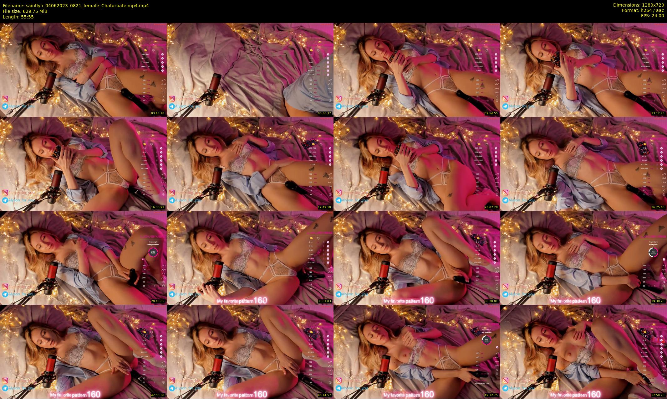 saintlyn — 56 minute Chaturbate female cam show recording, 720p, Jun 4, 2023