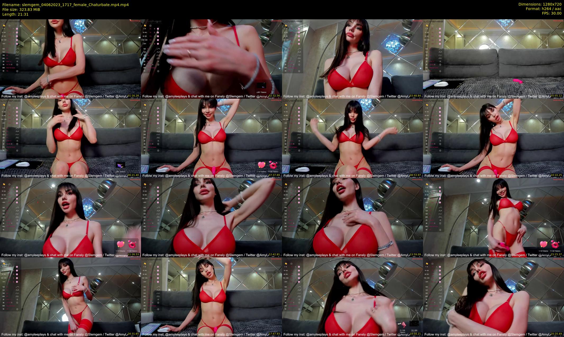 slemgem — 22 minute Chaturbate couple cam show recording, 720p, Jun 4, 2023