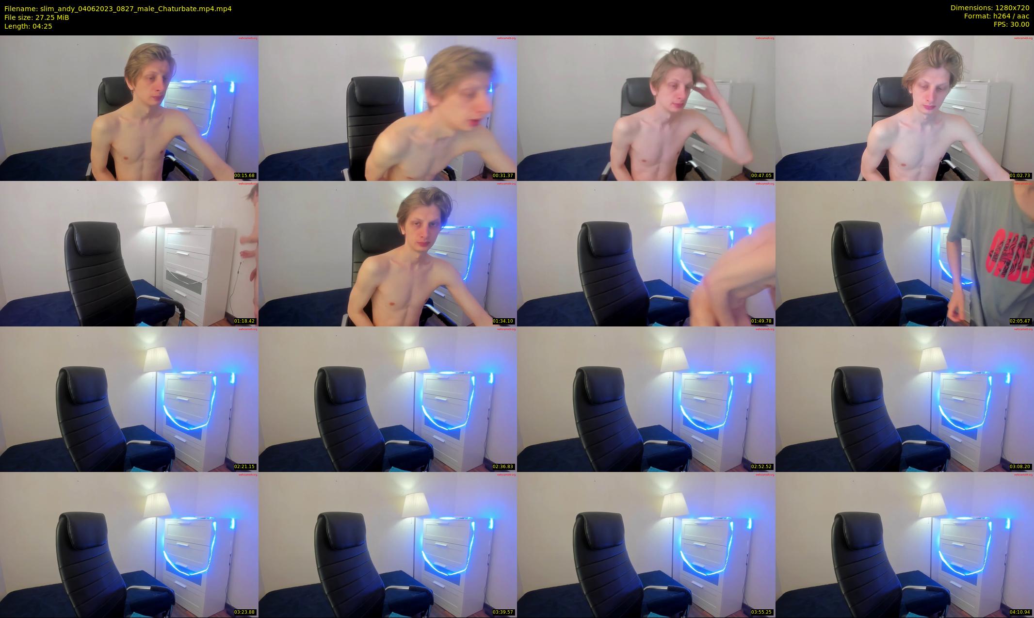 slim_andy — 5 minute Chaturbate male cam show recording, 720p, Jun 4, 2023