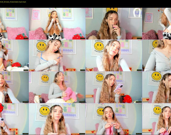 thisisamelia — 120 minute Chaturbate female cam show recording, 720p, Jun 4, 2023