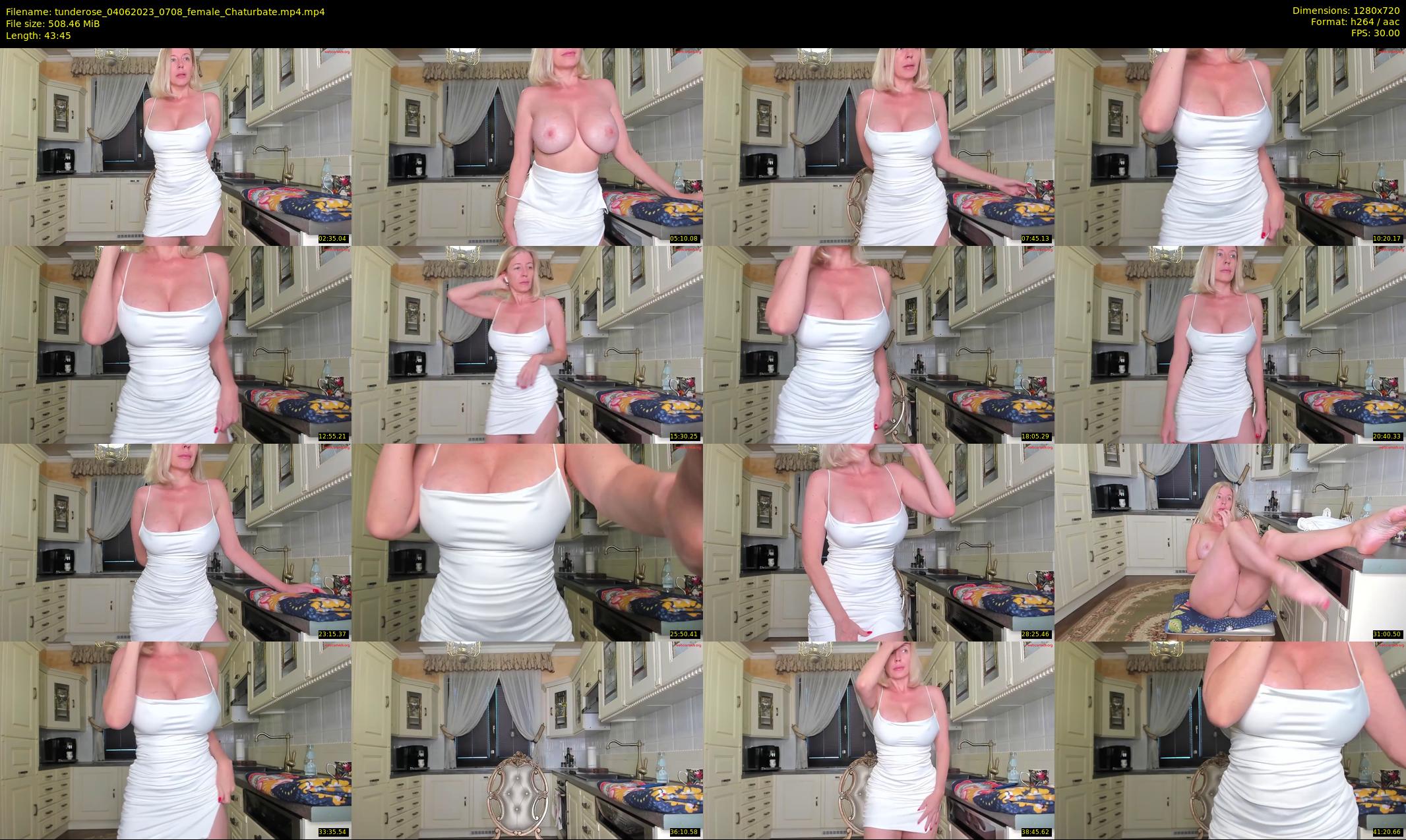tunderose — 44 minute Chaturbate female cam show recording, 720p, Jun 4, 2023