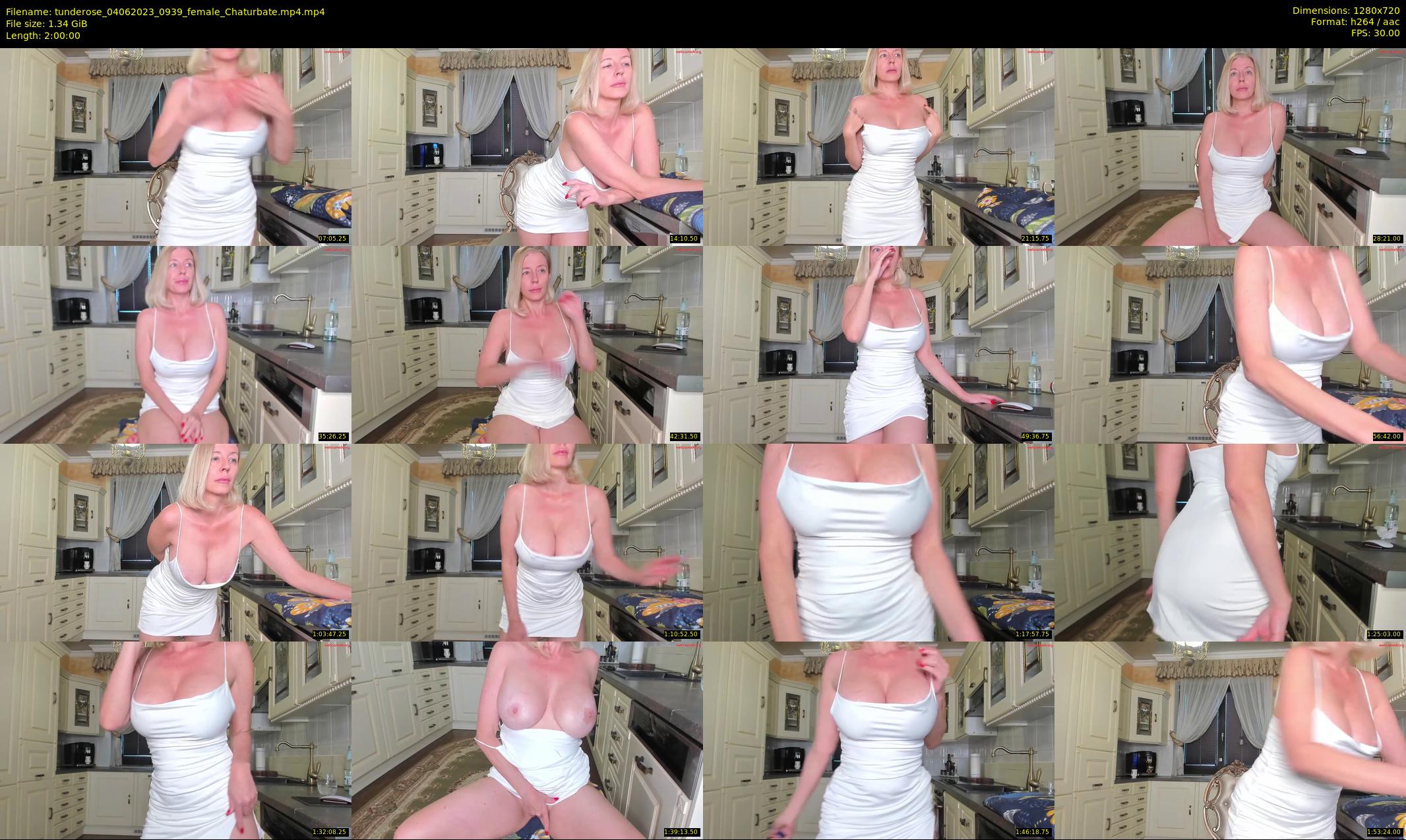 tunderose — 120 minute Chaturbate female cam show recording, 720p, Jun 4, 2023
