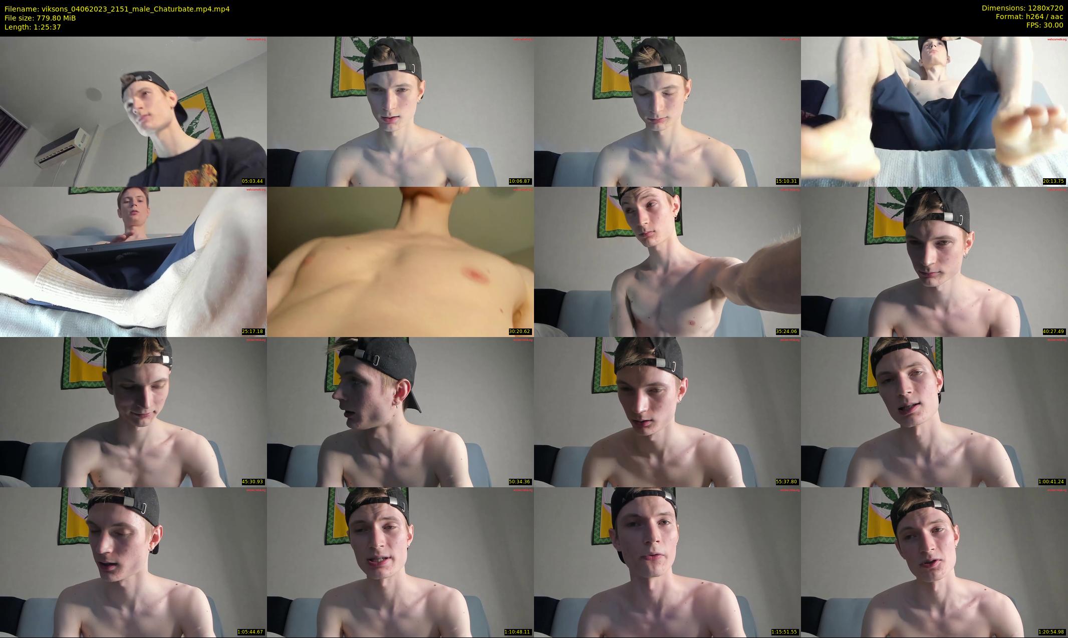 viksons — 86 minute Chaturbate male cam show recording, 720p, Jun 4, 2023