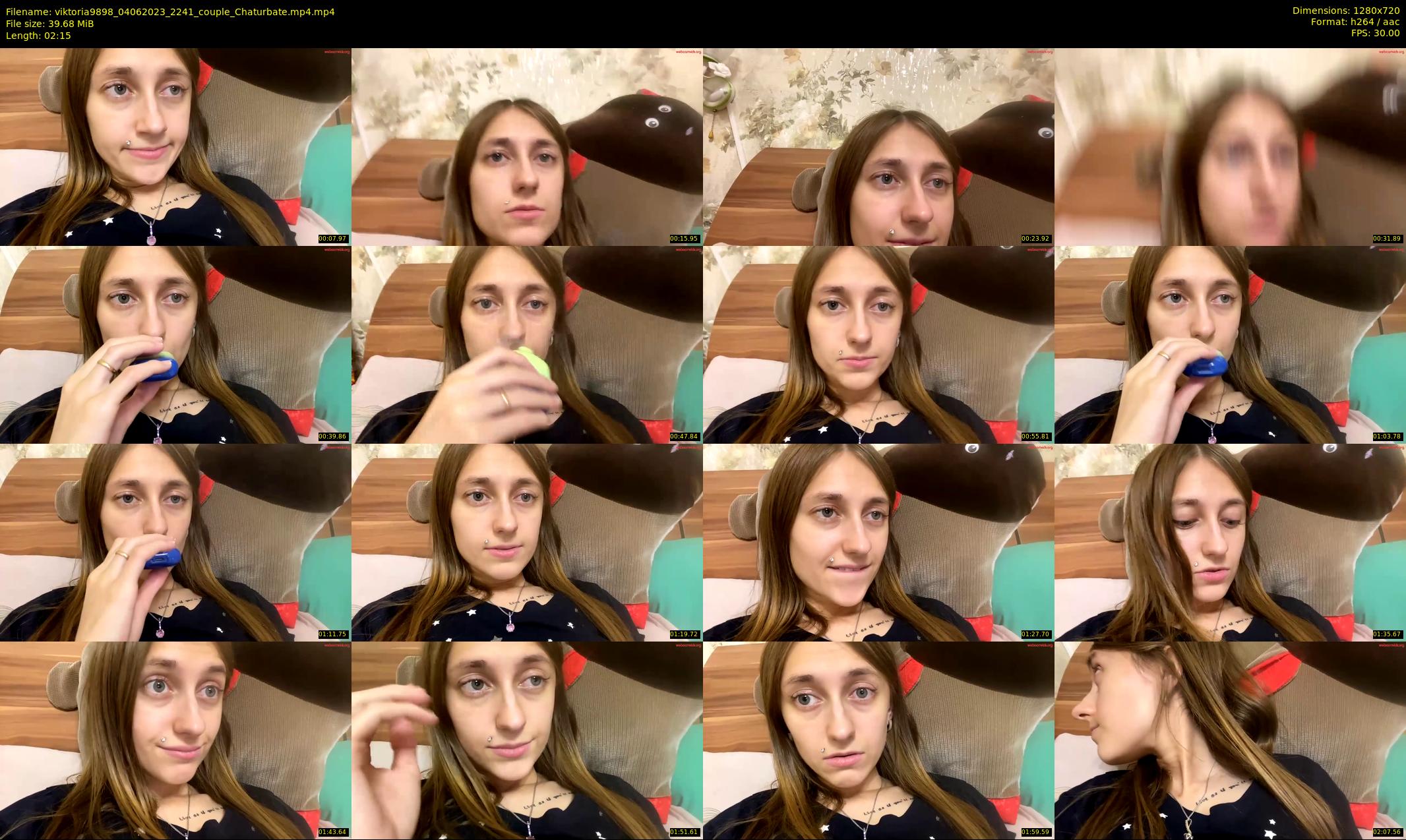 viktoria9898 — 3 minute Chaturbate couple cam show recording, 720p, Jun 4, 2023