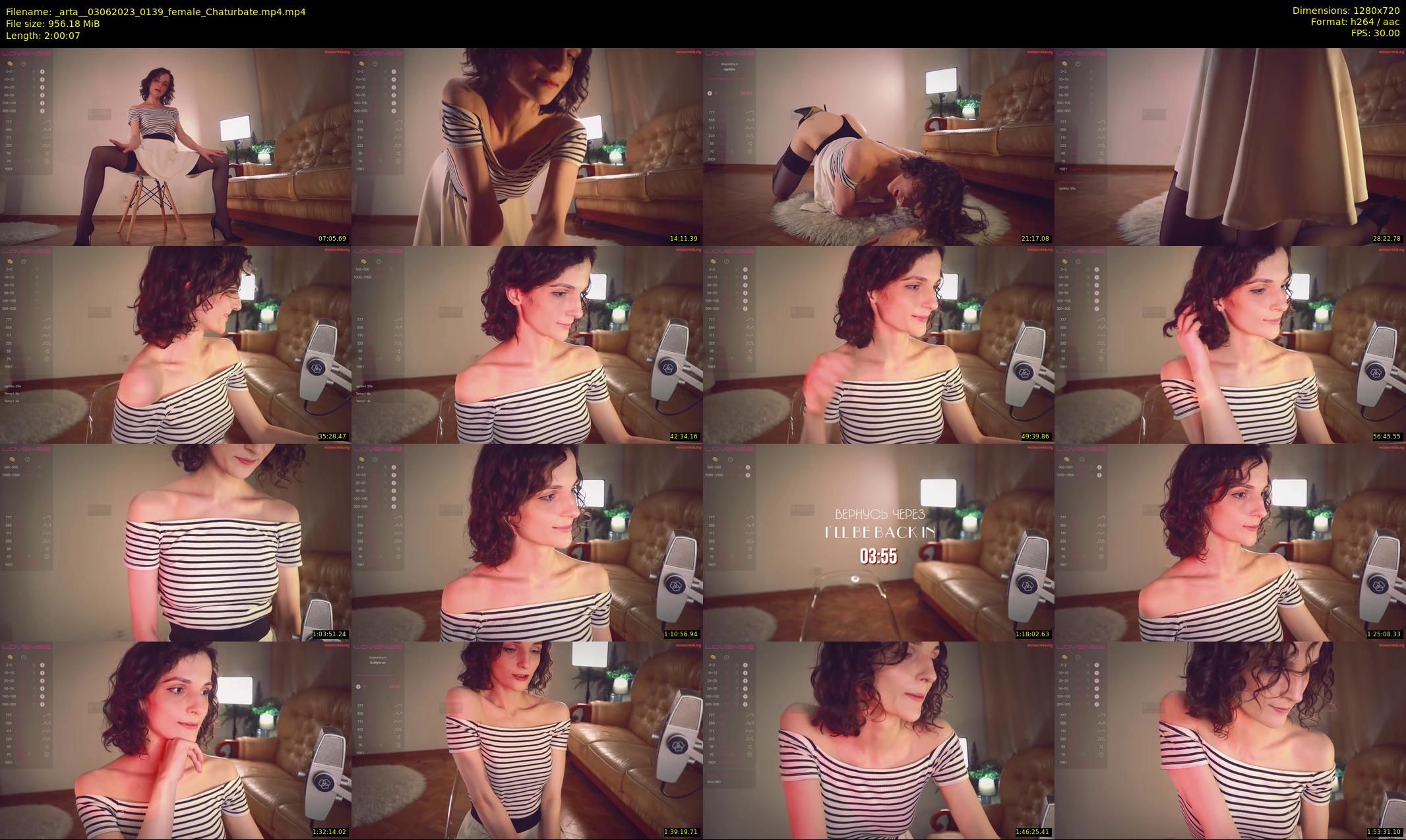 _arta_ — 121 minute Chaturbate female cam show recording, 720p, Jun 3, 2023