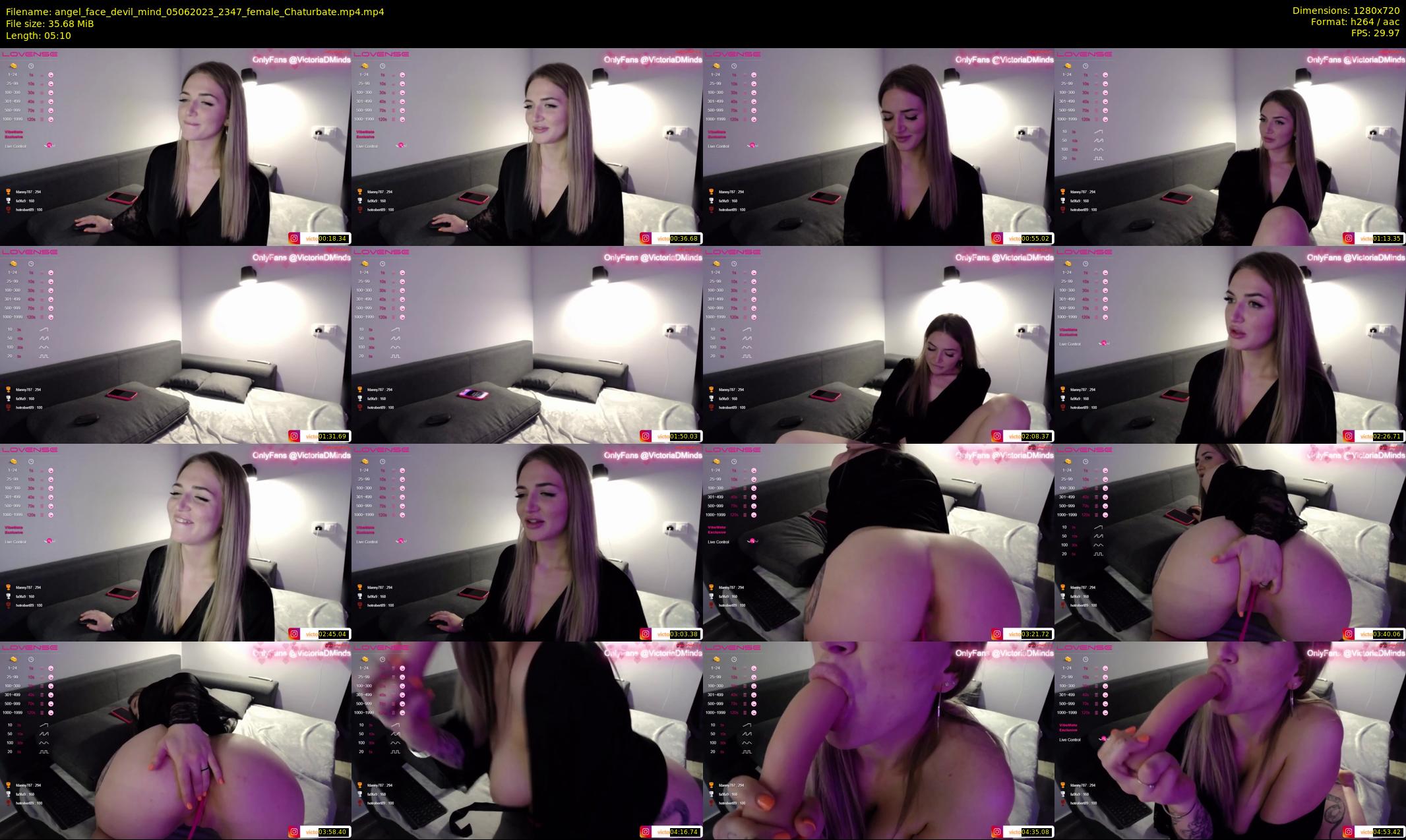 angel_face_devil_mind — 6 minute Chaturbate female cam show recording, 720p, Jun 5, 2023