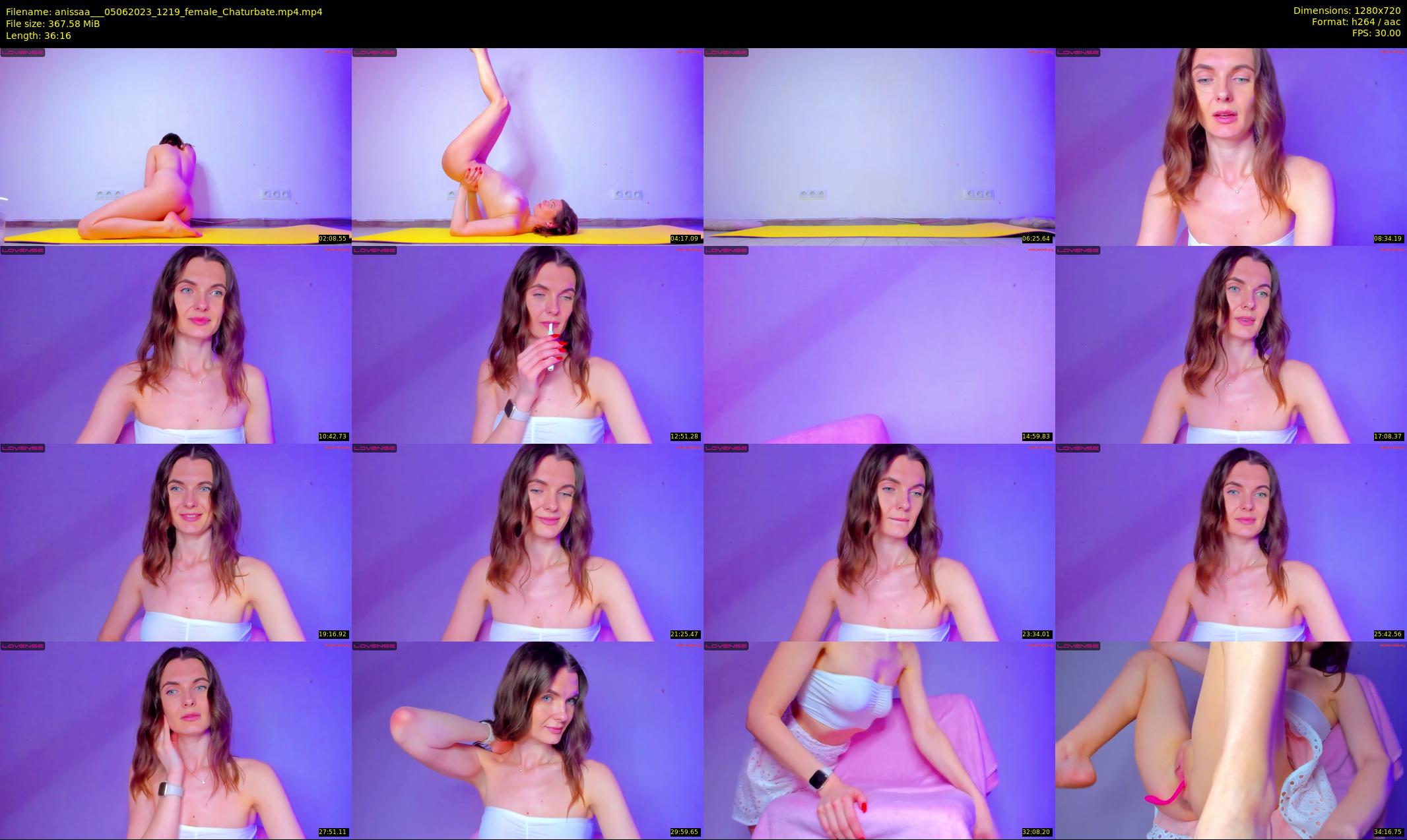 anissaa__ — 37 minute Chaturbate female cam show recording, 720p, Jun 5, 2023