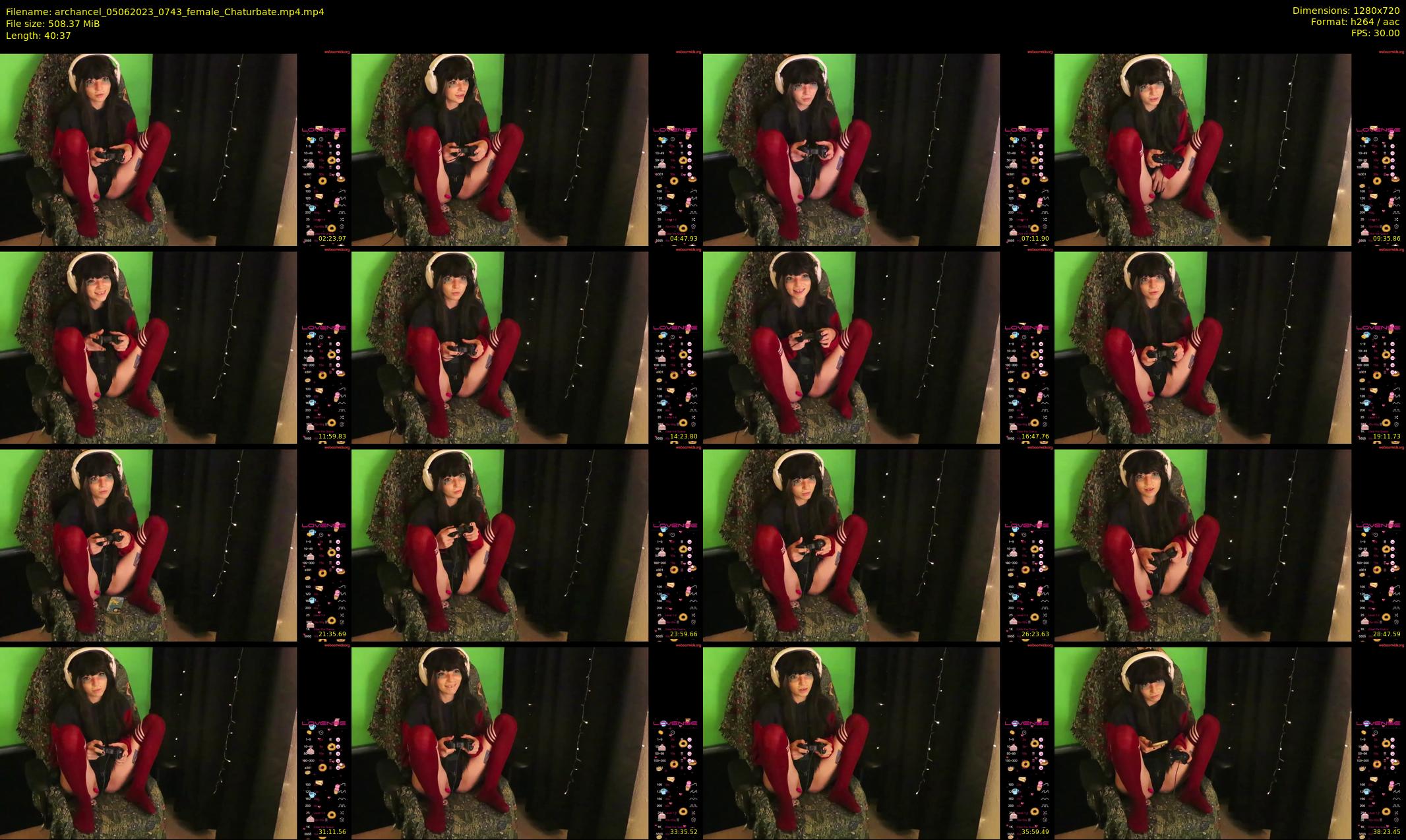 archancel — 41 minute Chaturbate female cam show recording, 720p, Jun 5, 2023